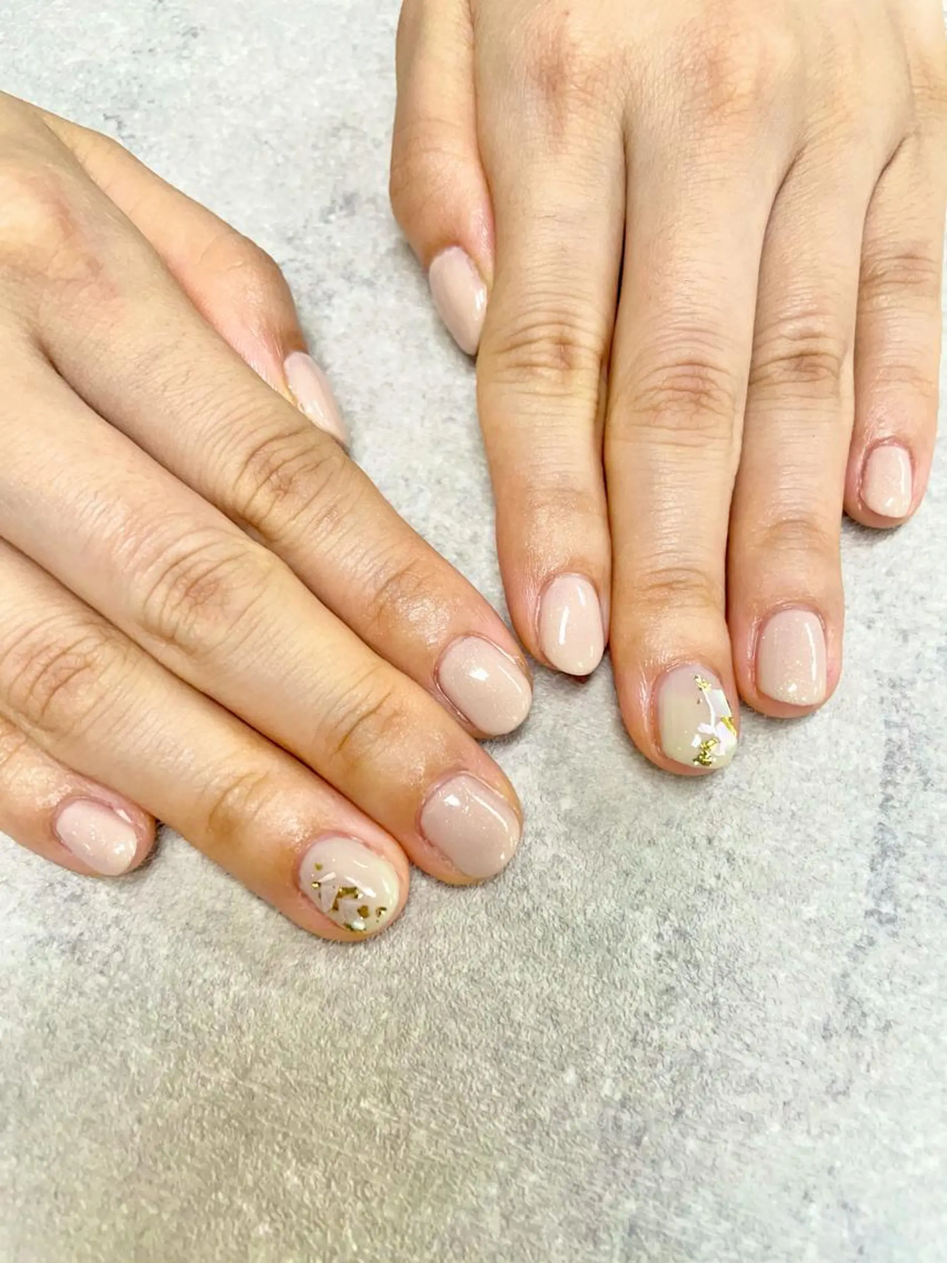 ネイル グリーン ワンカラーネイル FASTNAIL PLUS 新宿店のネイルデザイン