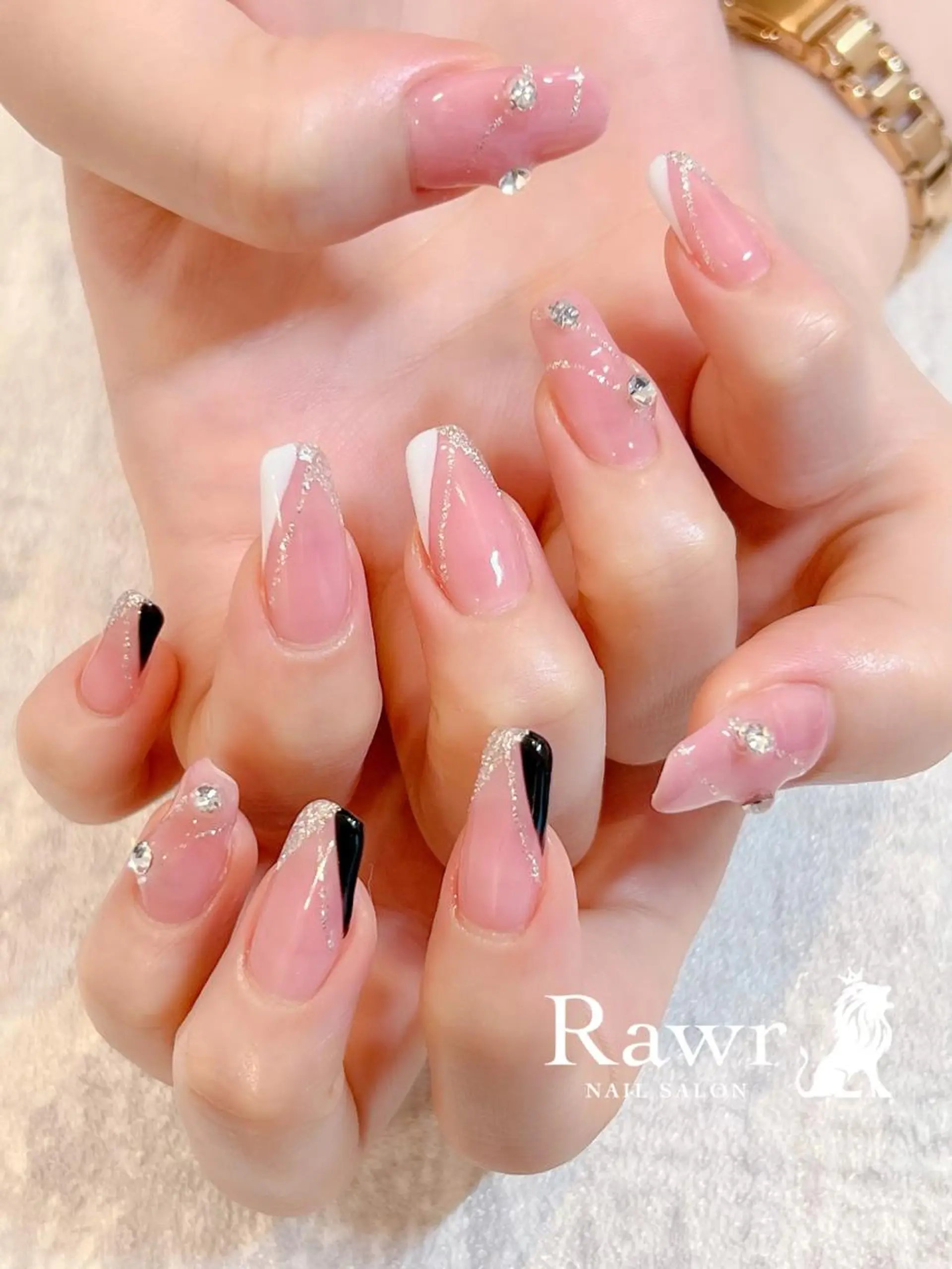 ネイル ハンドネイル Rawr / saoriのネイルデザイン