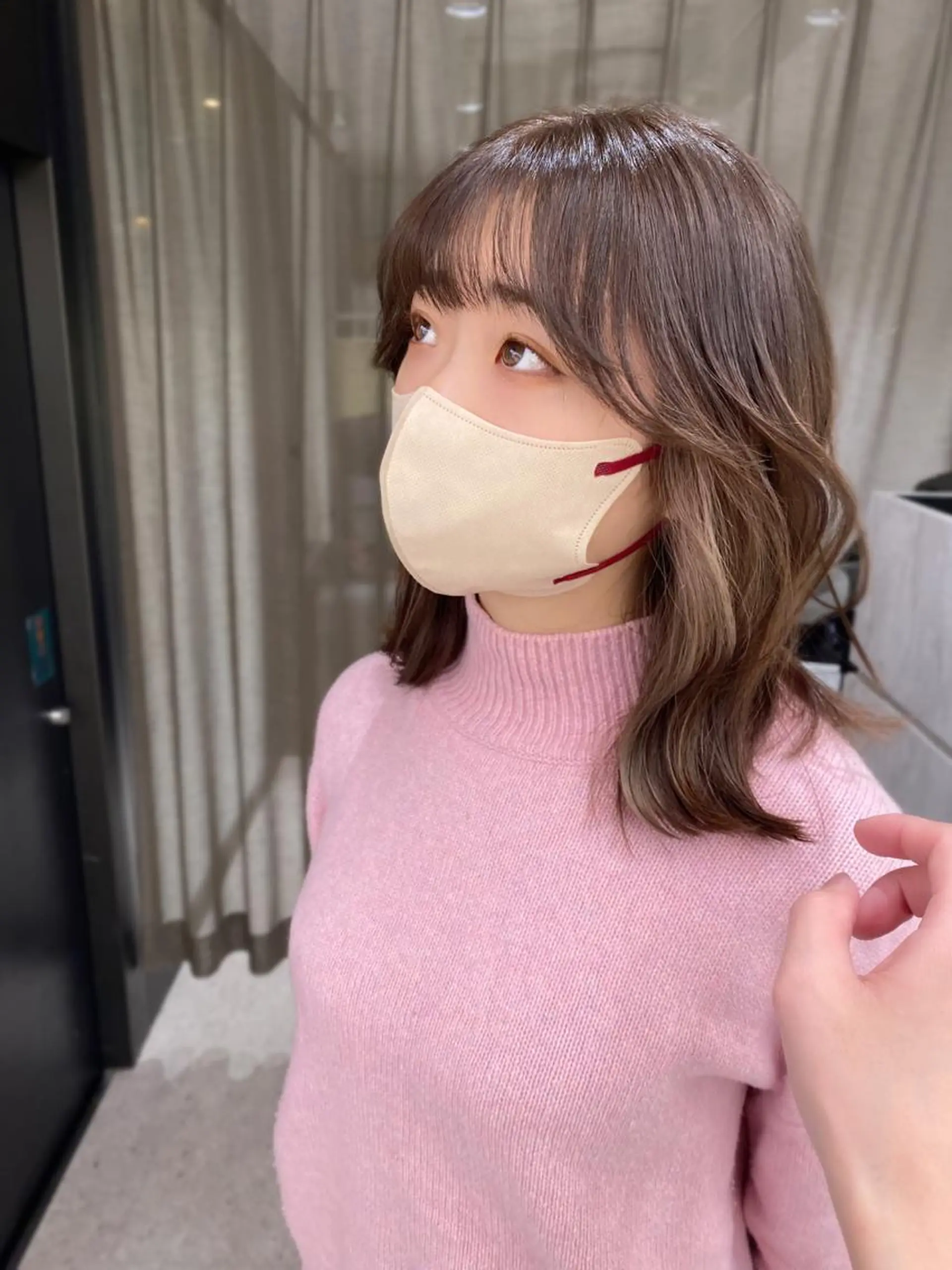 ロング 京都レイヤーカット/ 縮毛矯正/羽柴りくのヘアスタイル