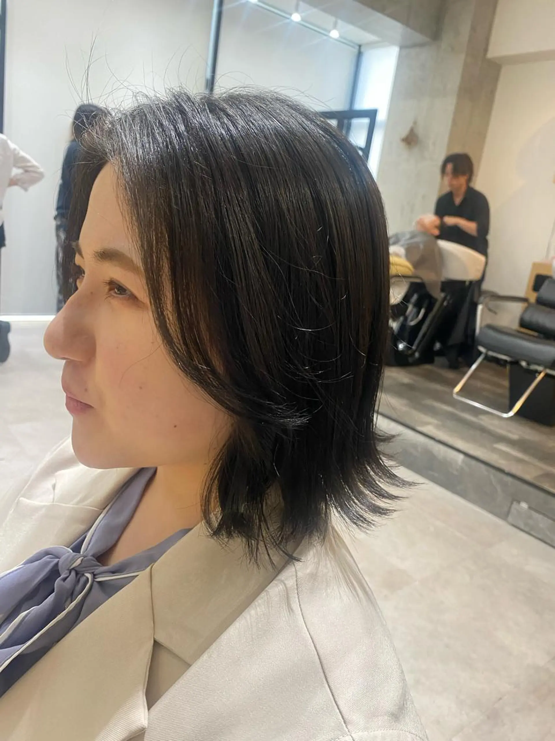 ミディアム カット Dxxxx III所属・女性目線の大人 メンズ*Ayakaのヘアスタイル