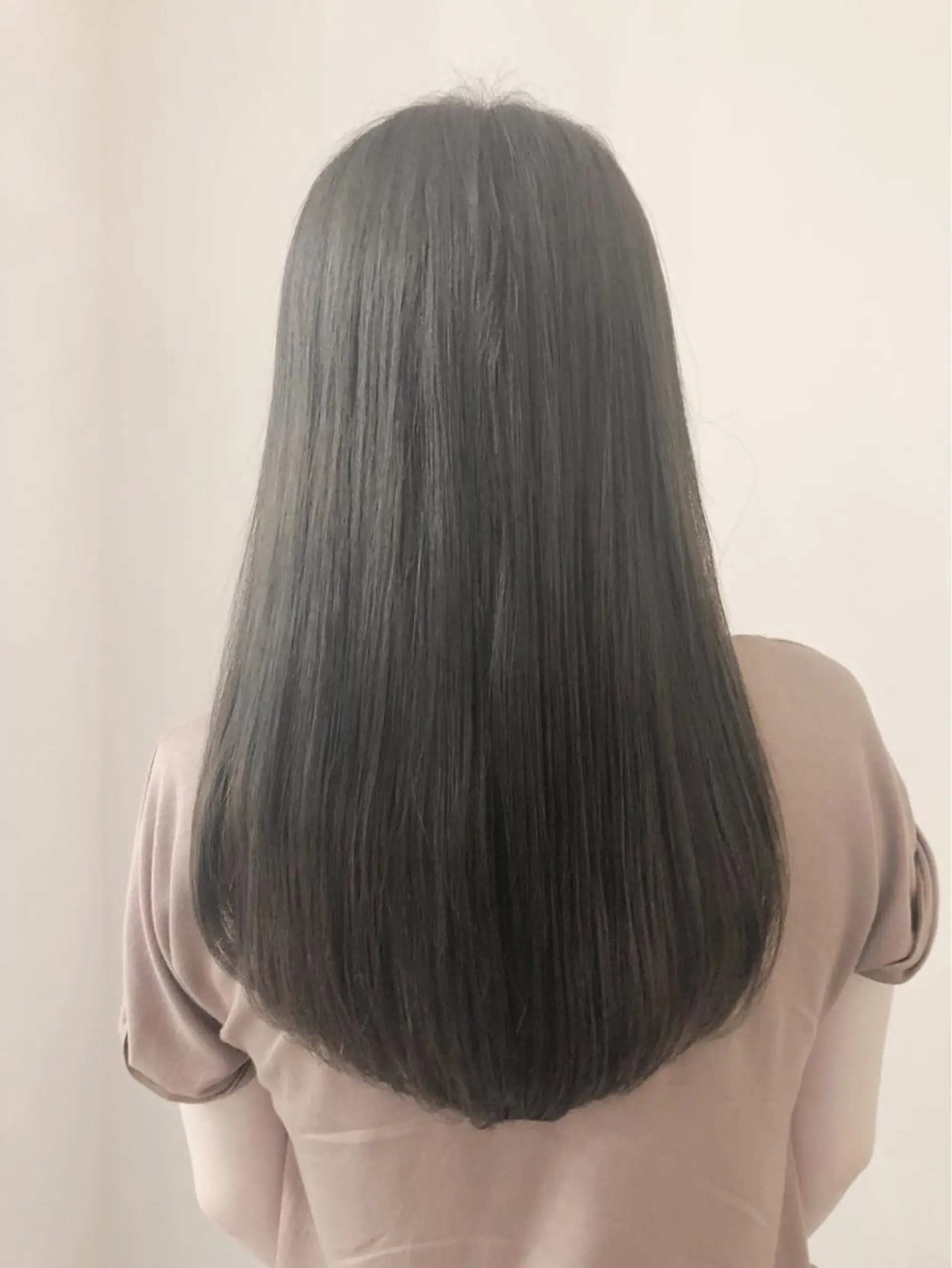 ロング カット ヘアカラー 縮毛矯正 トリートメント 寺山 靖晃のヘアスタイル