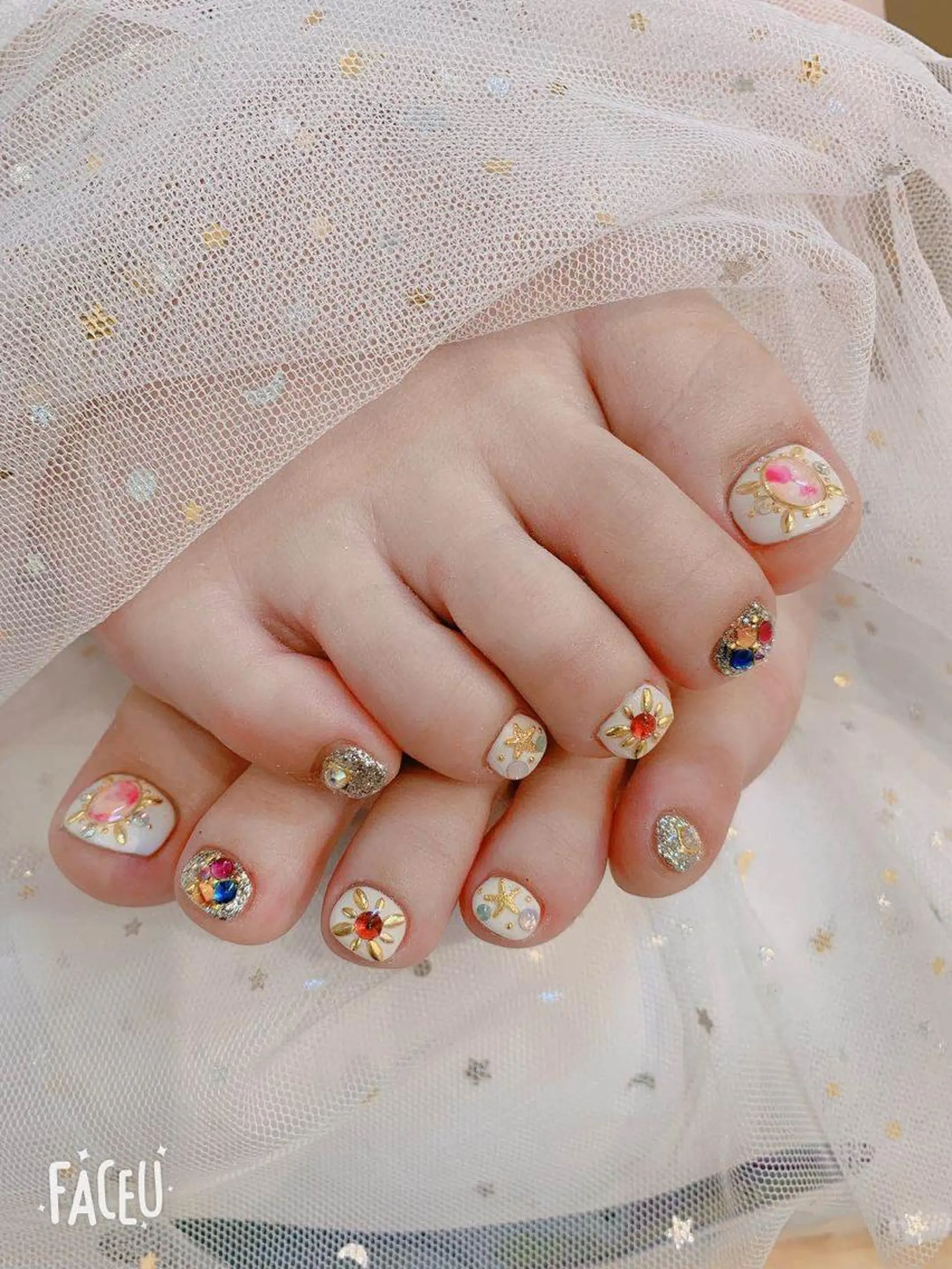 ネイル フットネイル リン リンのネイルデザイン