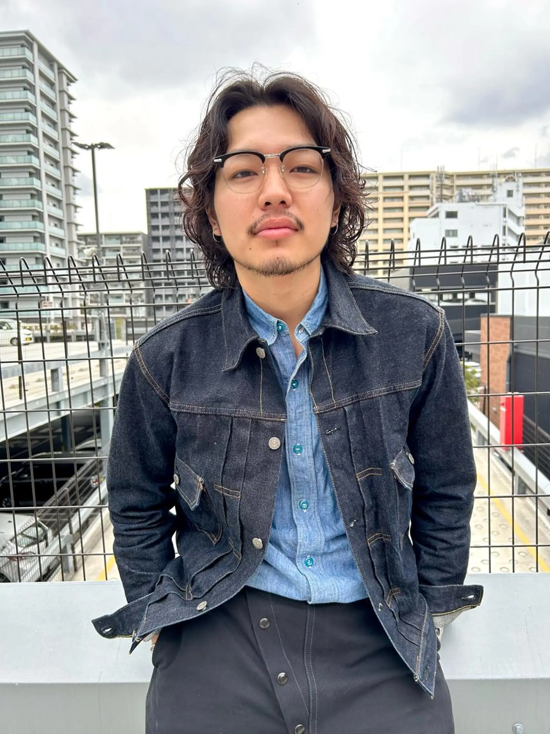 ロング パーマ メンズ メンズ特化❤️‍🔥 パーマ職人江口佳乃のヘアスタイル