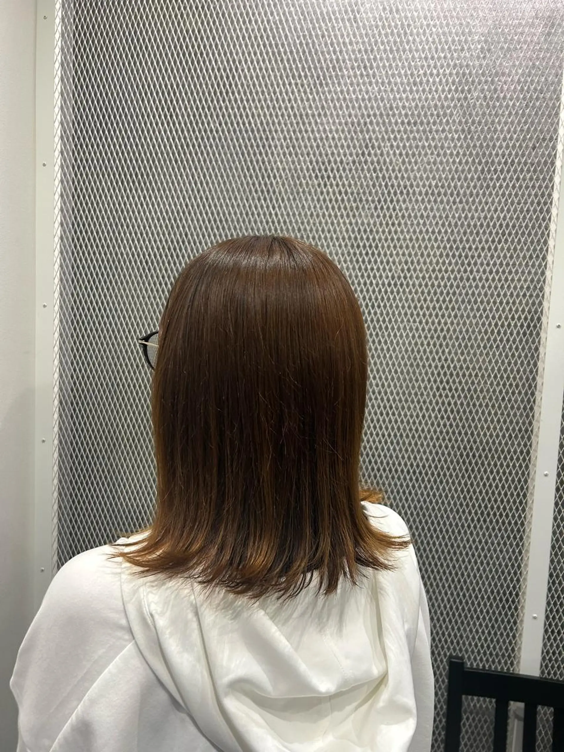 ミディアム 片平 帆香のヘアスタイル