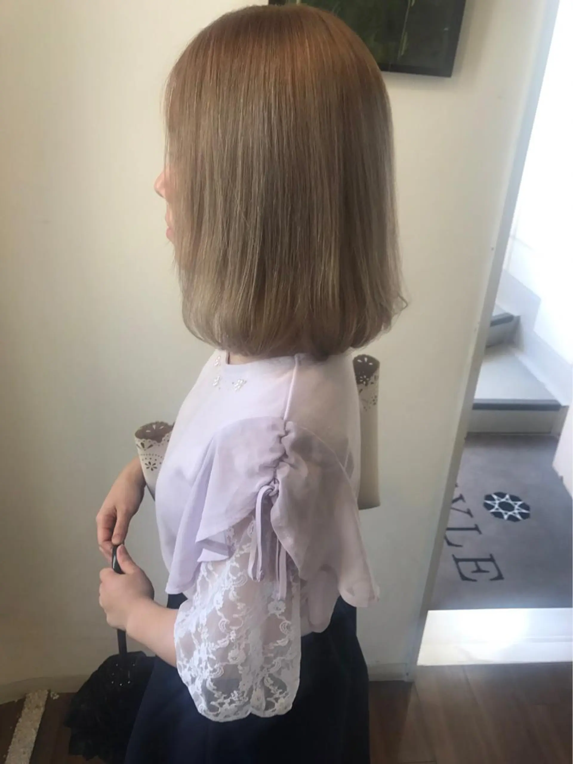 ミディアム カット ヘアカラー トリートメント ママ美容師まつげ 🤍まき🤍のマツエク・マツパデザイン