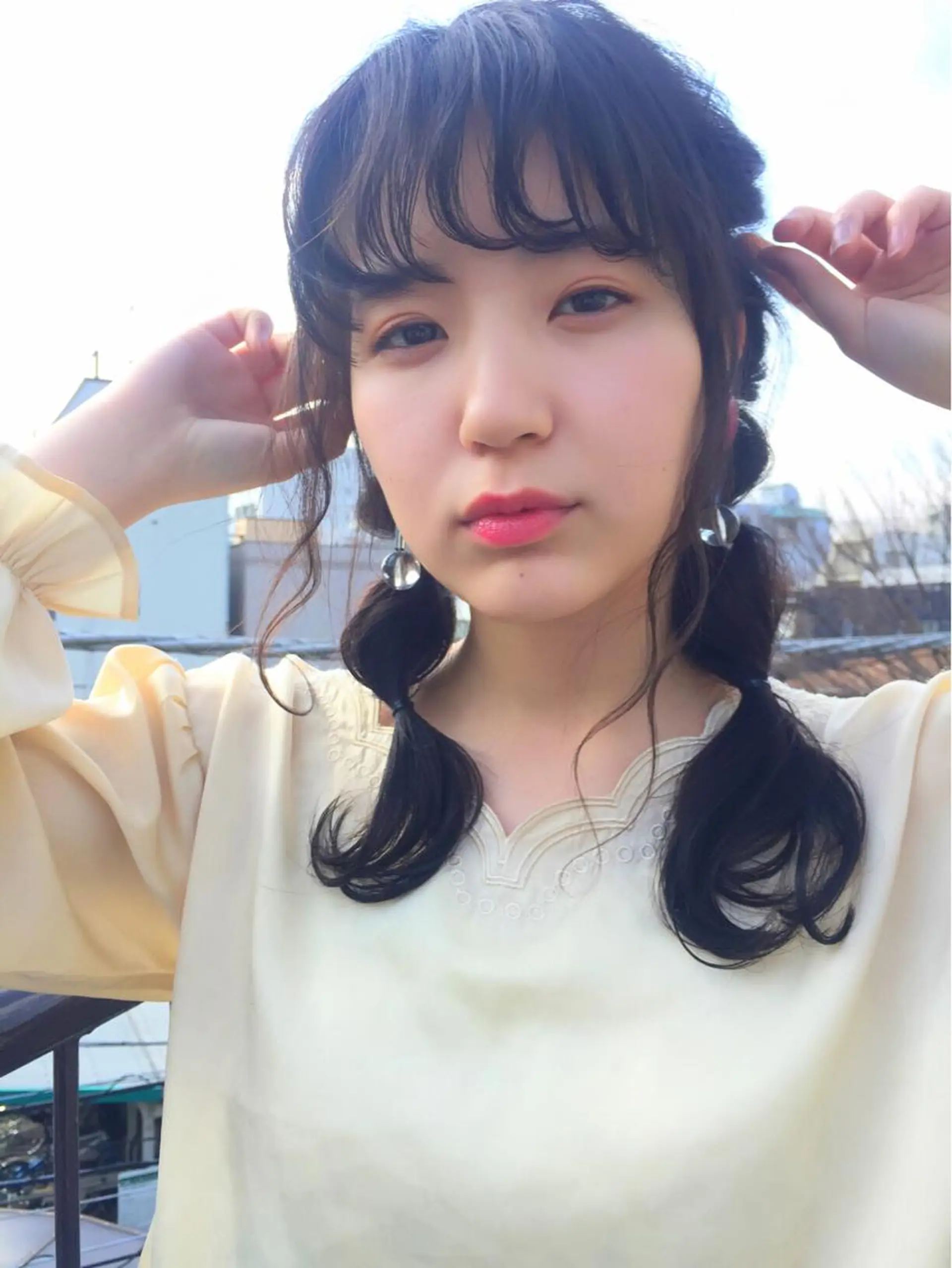 ヘアアレンジ 簡単アレンジ 齋藤 咲のヘアスタイル