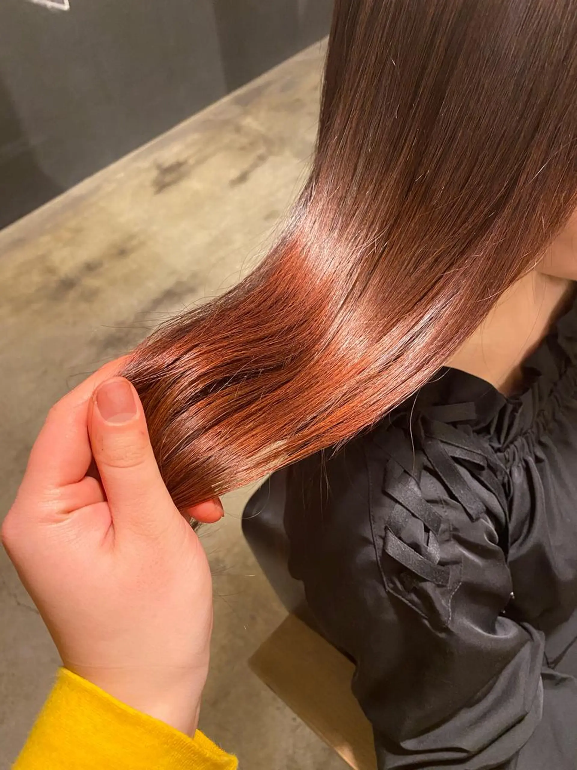 ロング カラー tablier所属・北名古屋 /美容院カフェのヘアスタイル