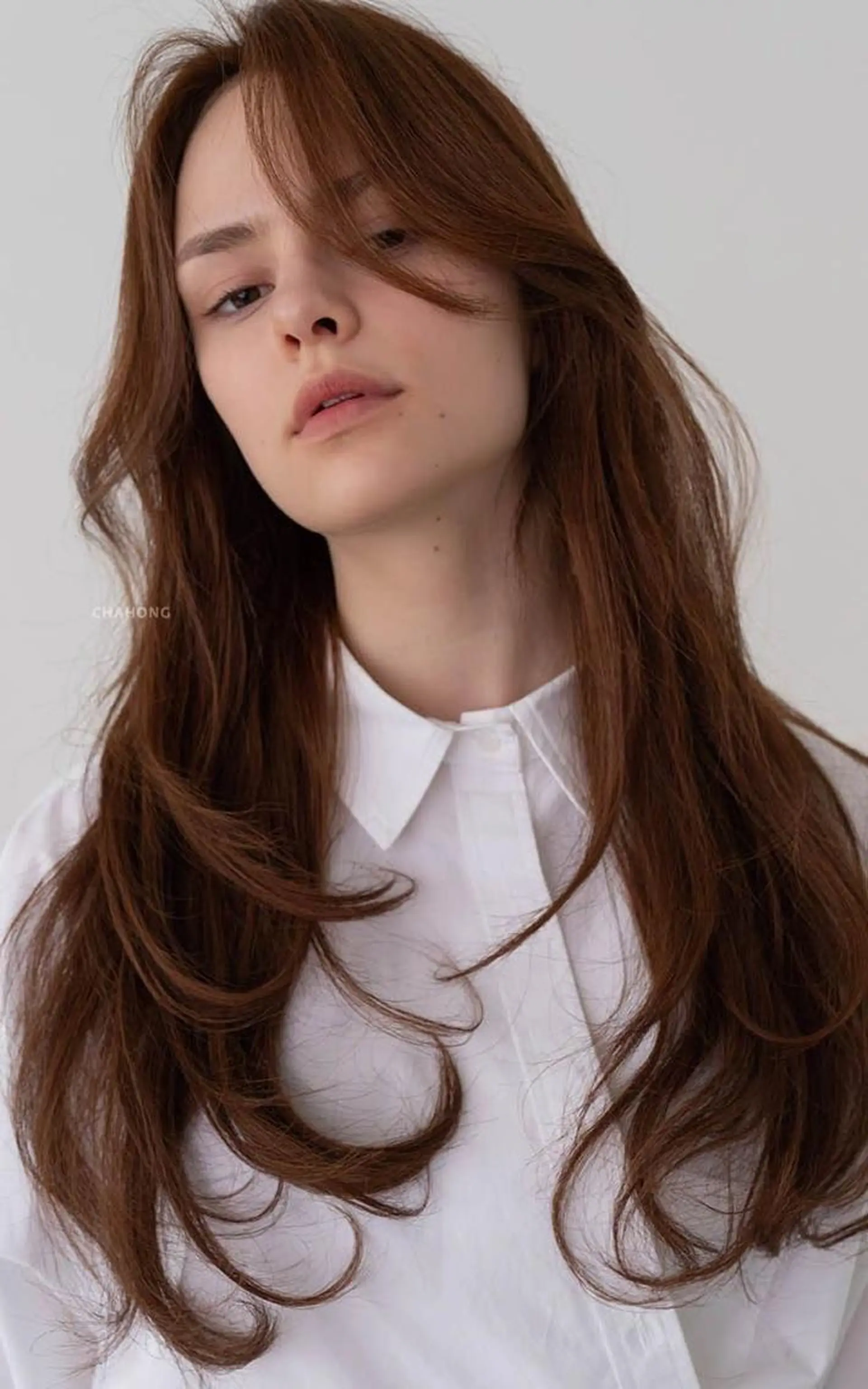 ロング 吉田一輝 外国人パーマのヘアスタイル