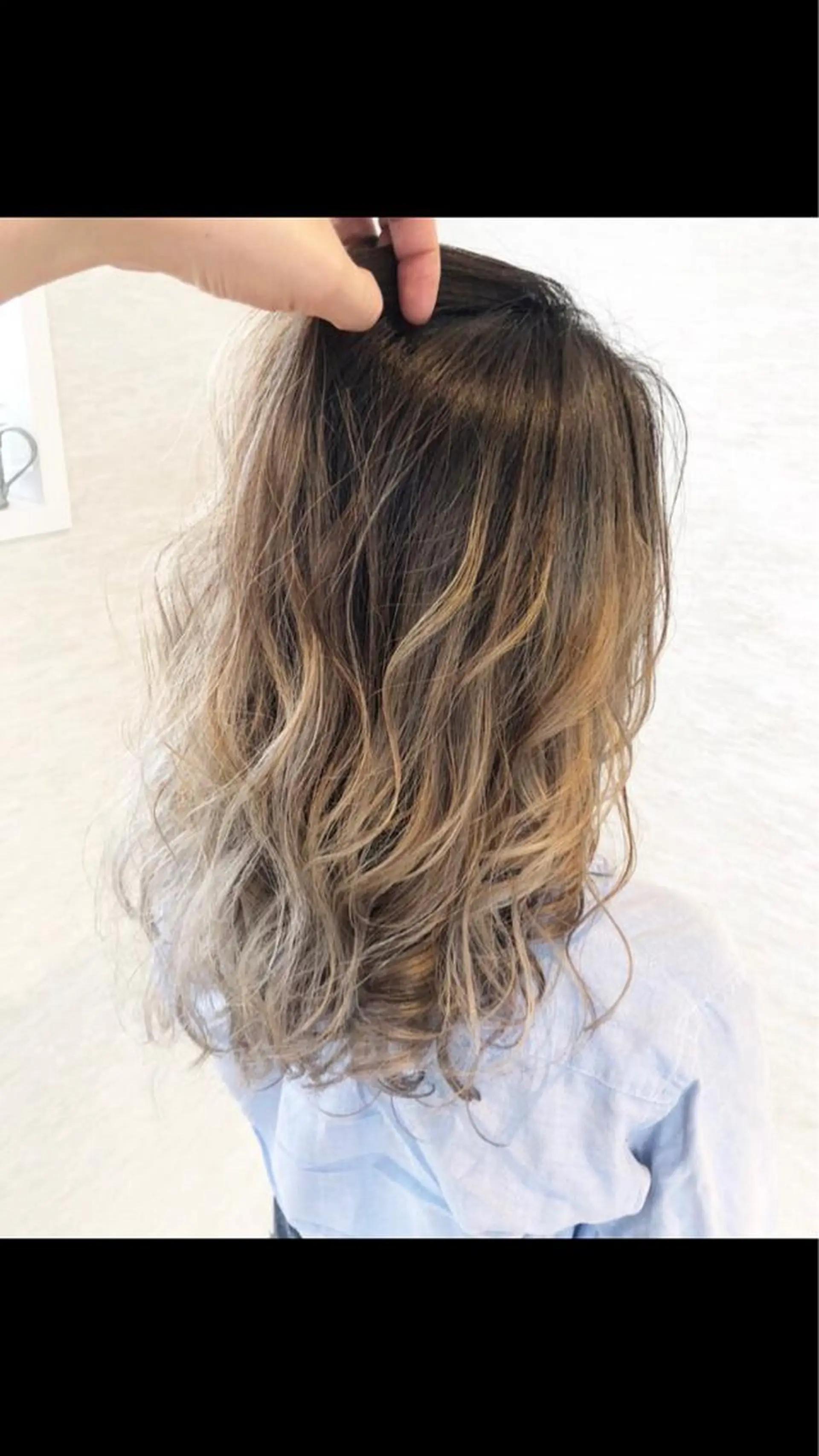 ロング カラー グラデーションカラー 韓国レイヤー/髪質 改善/縮毛🤍吉田のヘアスタイル