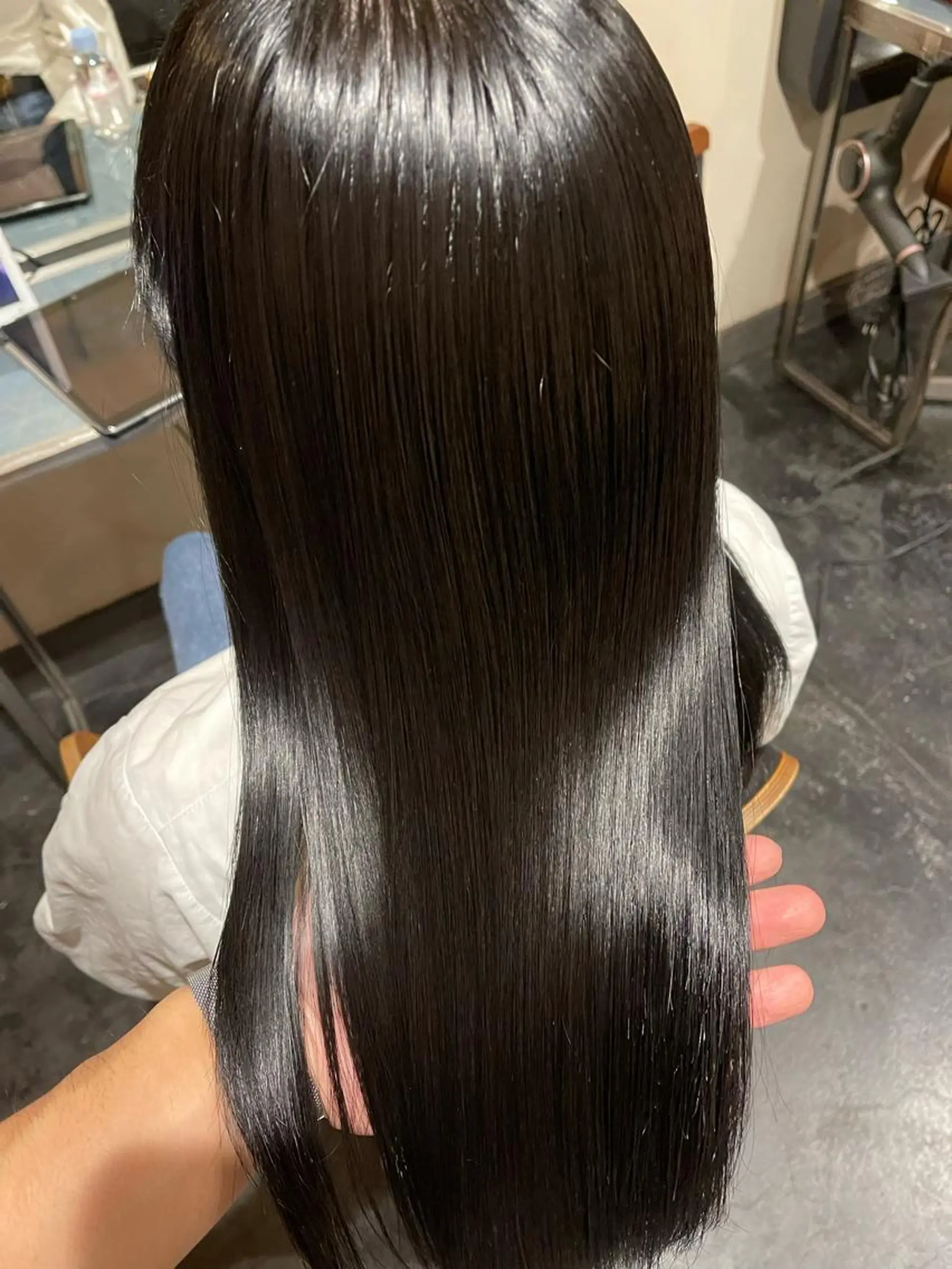 ロング カラー 泉 堅也のヘアスタイル