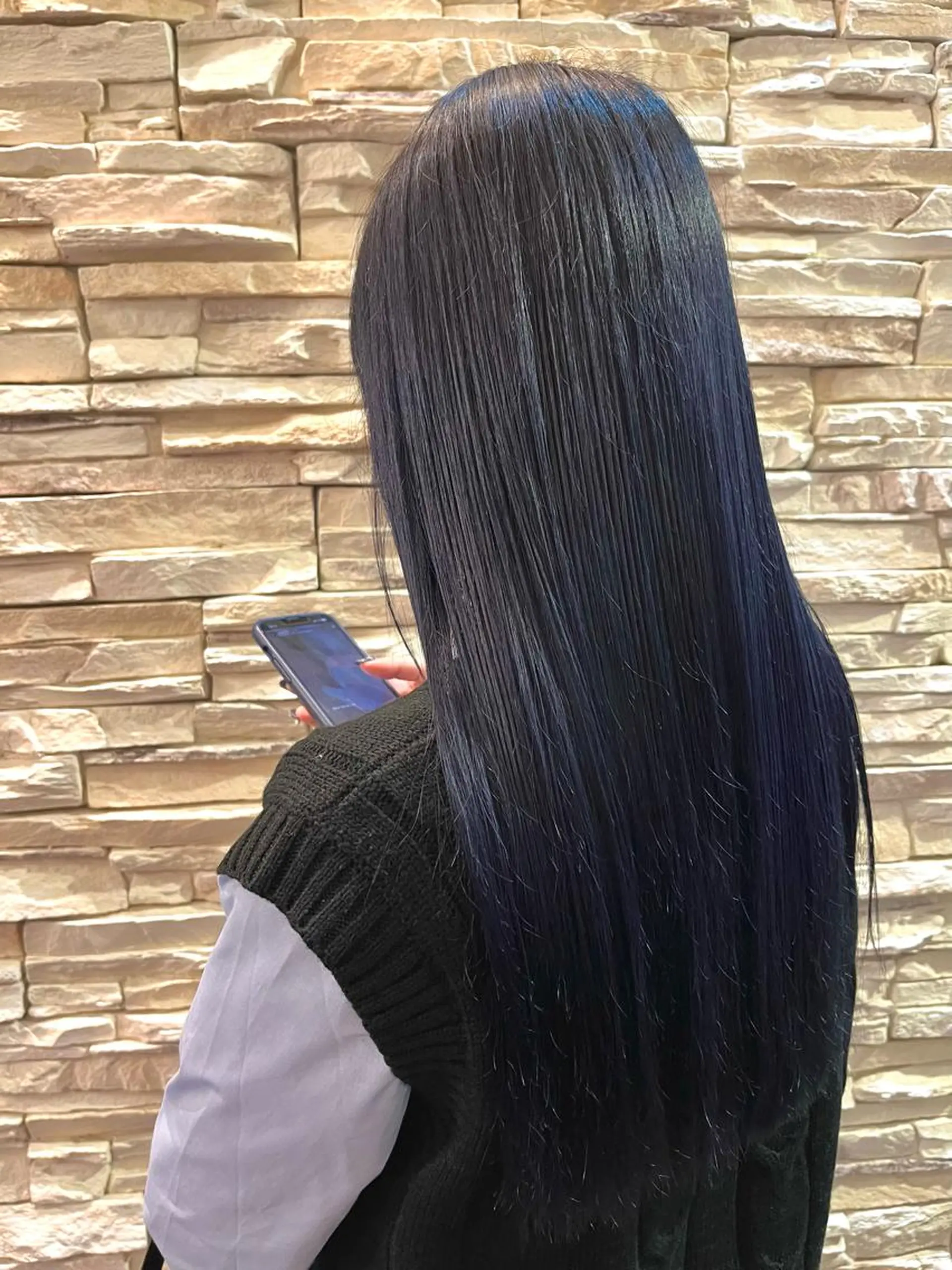 ロング 福田 唯夏のヘアスタイル