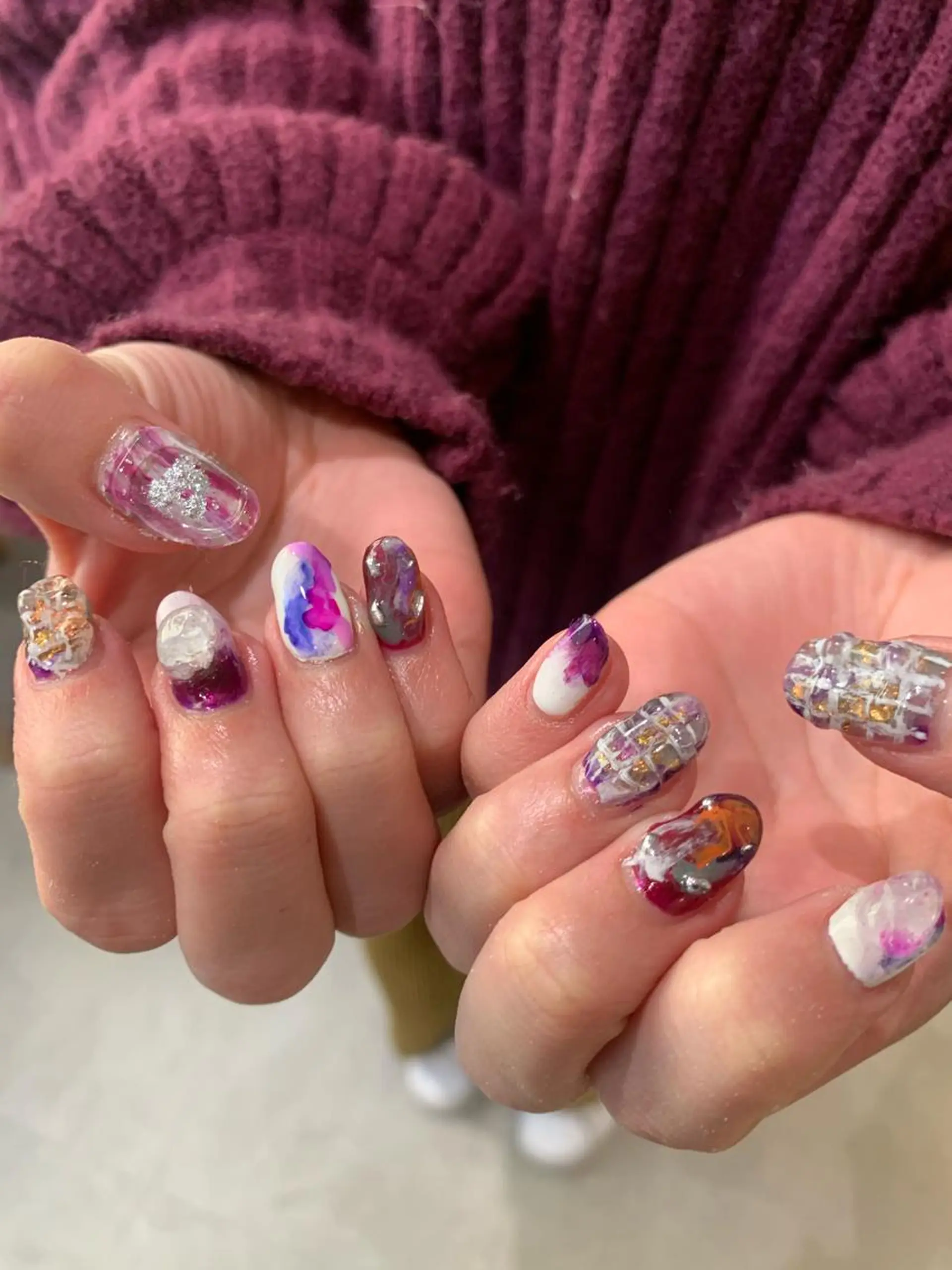 ネイル AO所属・RISAKO 艶髪モテヘア🎀府中のヘアスタイル