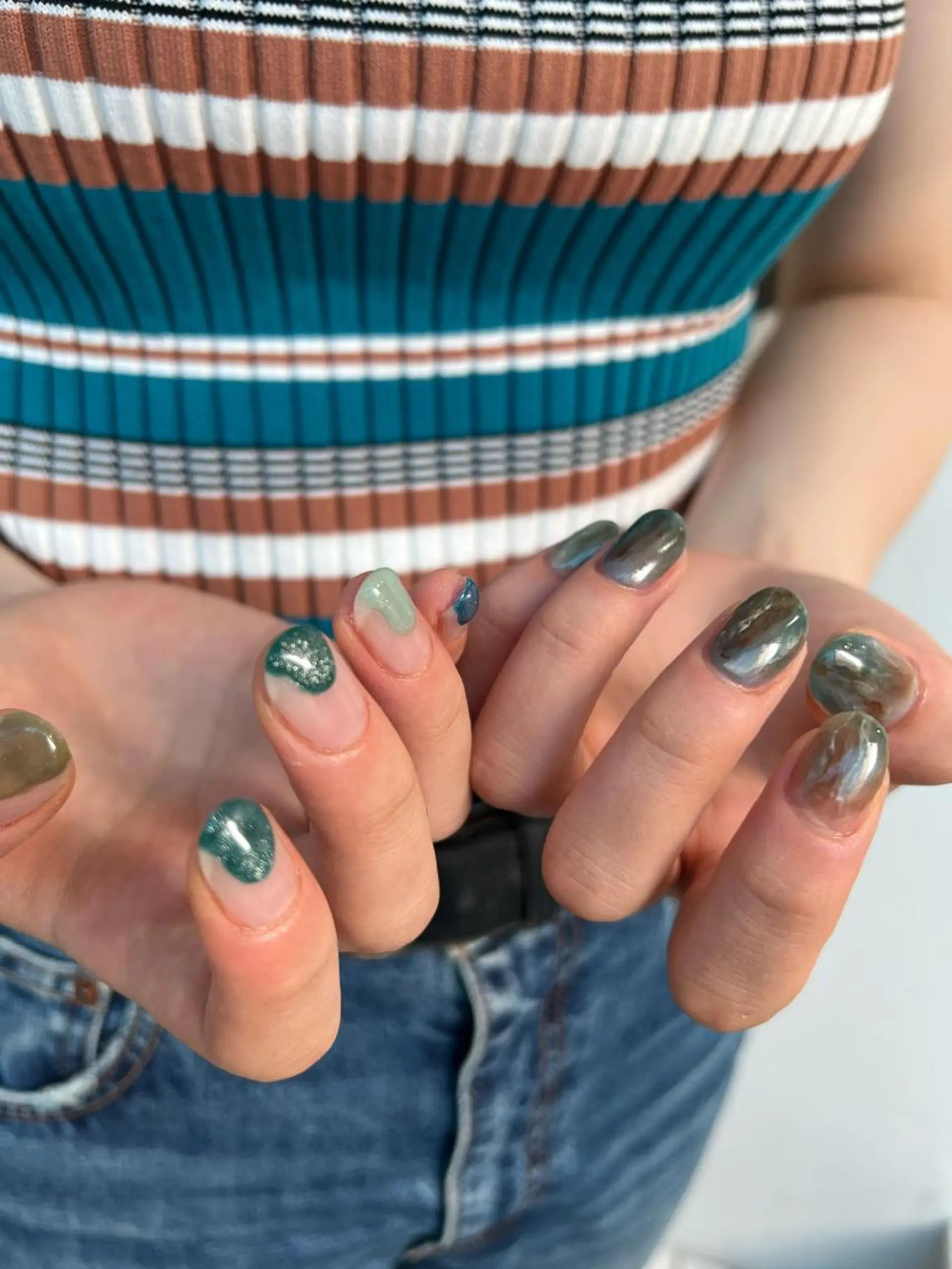 ネイル 【韓国ヘア・ネイル】 HINATA🍒のネイルデザイン