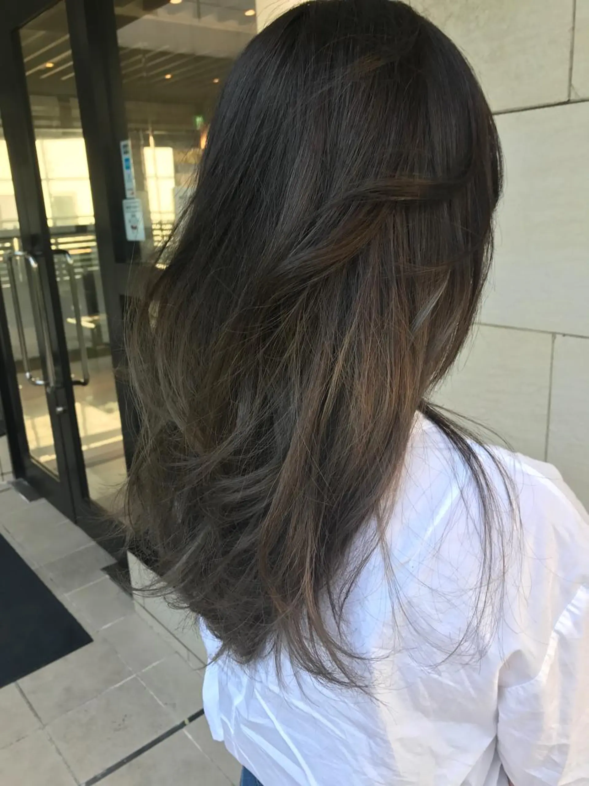 セミロング カラー 似合わせ／代表 髪質改善/山田将大のヘアスタイル