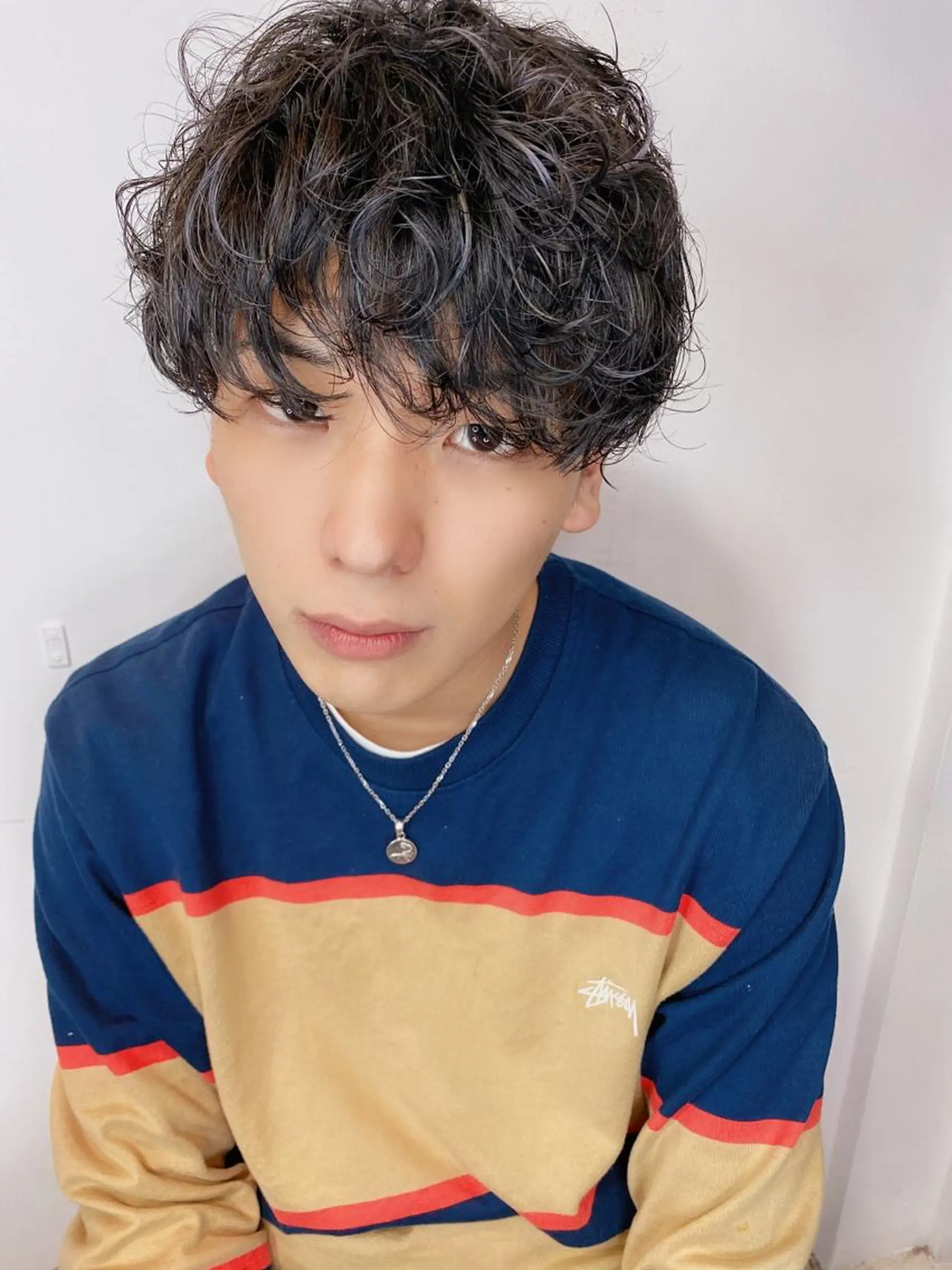 パーマ メンズ grow所属・🧡YUKA🧡 渋谷/ﾌﾟﾙｴｸｽﾃのヘアスタイル