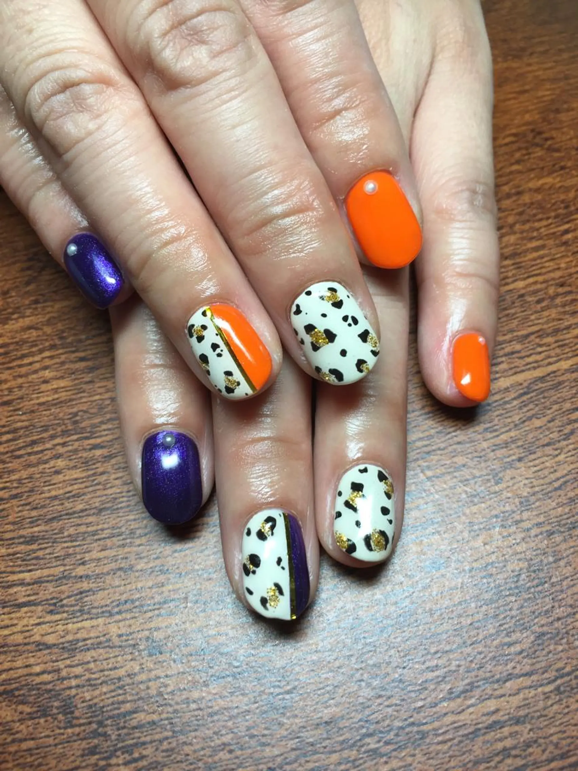 ネイル アニマル柄 石山 大策のネイルデザイン