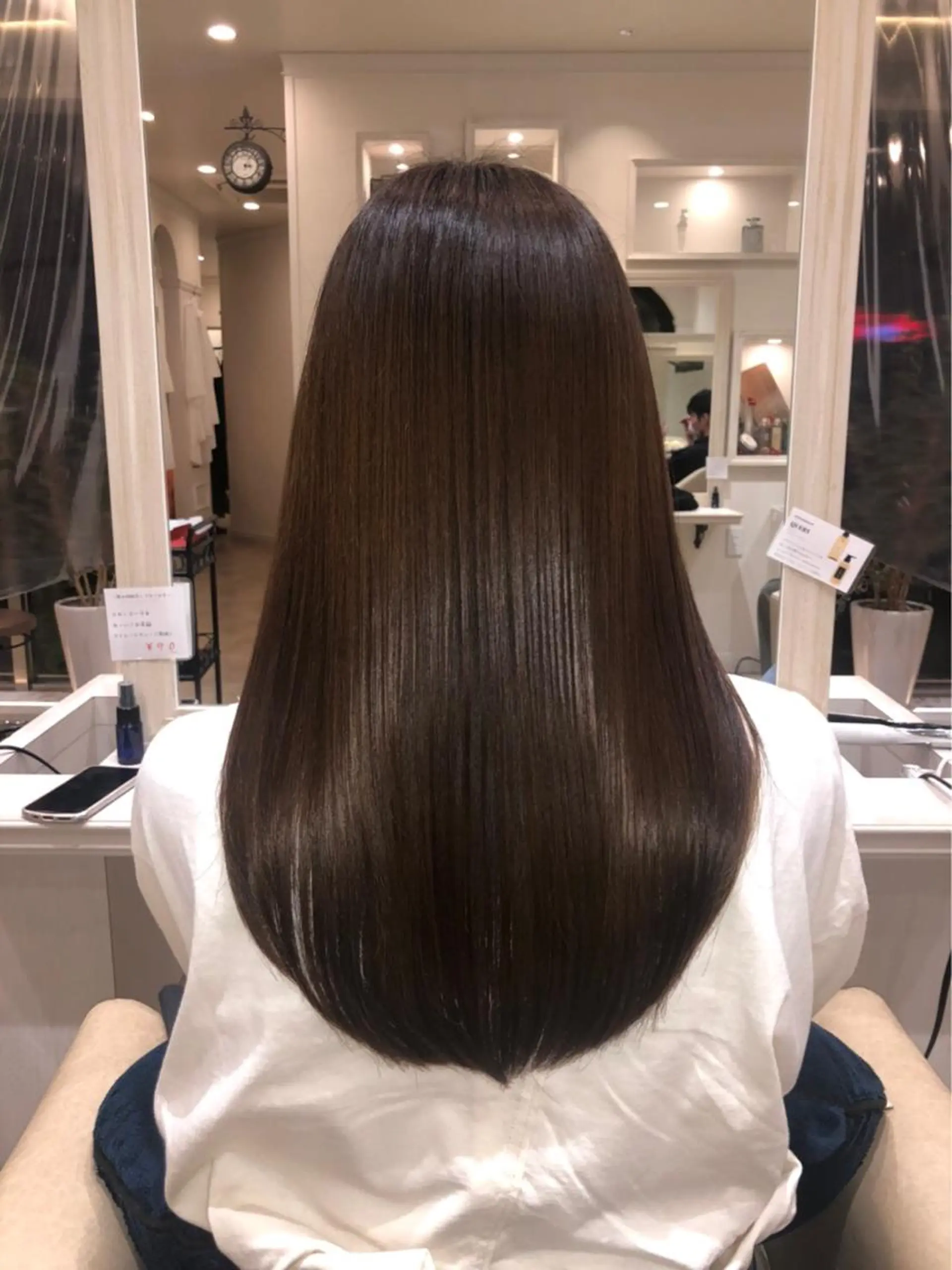 ロング 髪質改善 前平 友慈のヘアスタイル