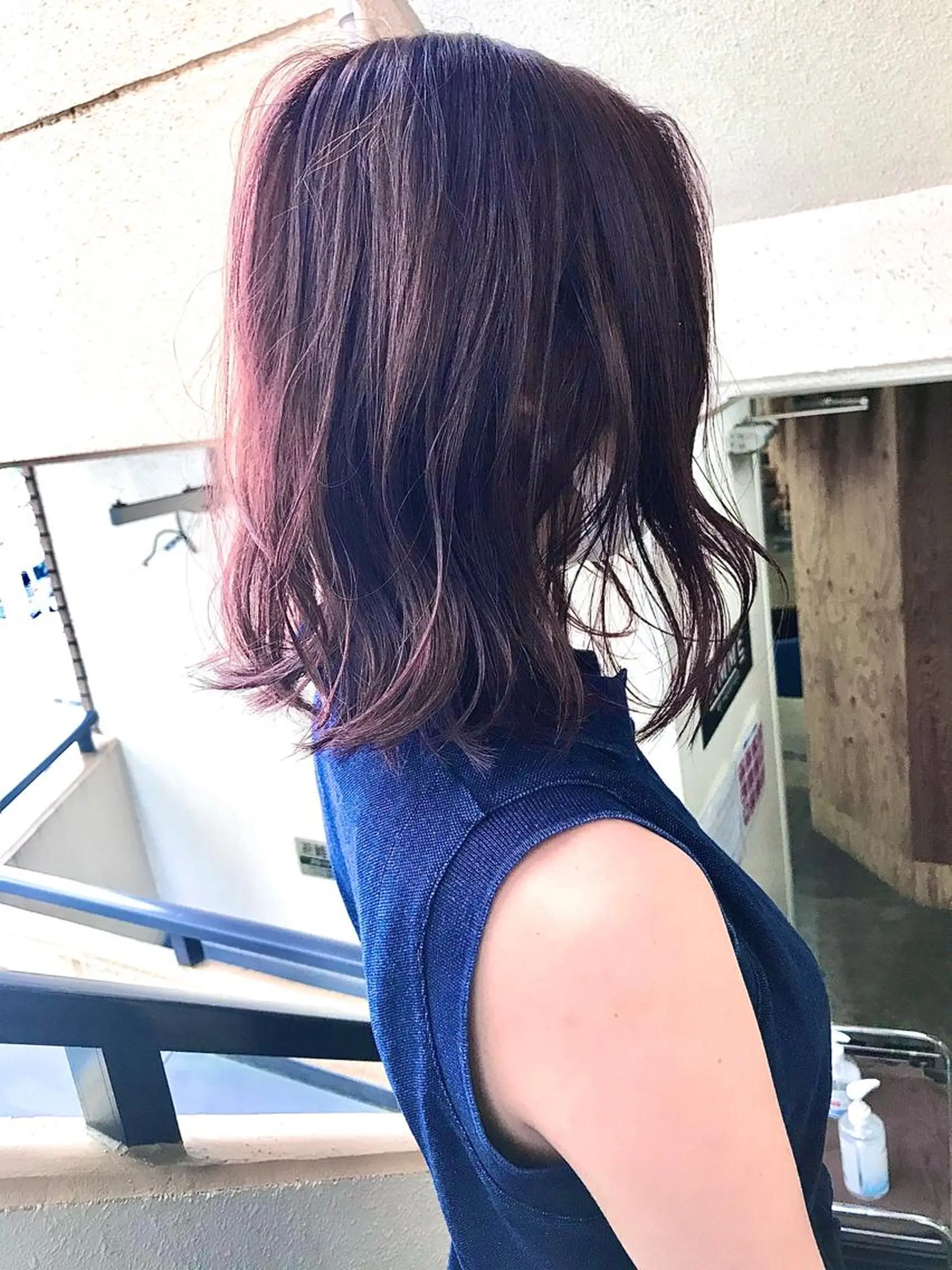 ミディアム カラー ピンクカラー ヘアカラー トリートメント 💎髪質改善💎 デザイナーshinのヘアスタイル