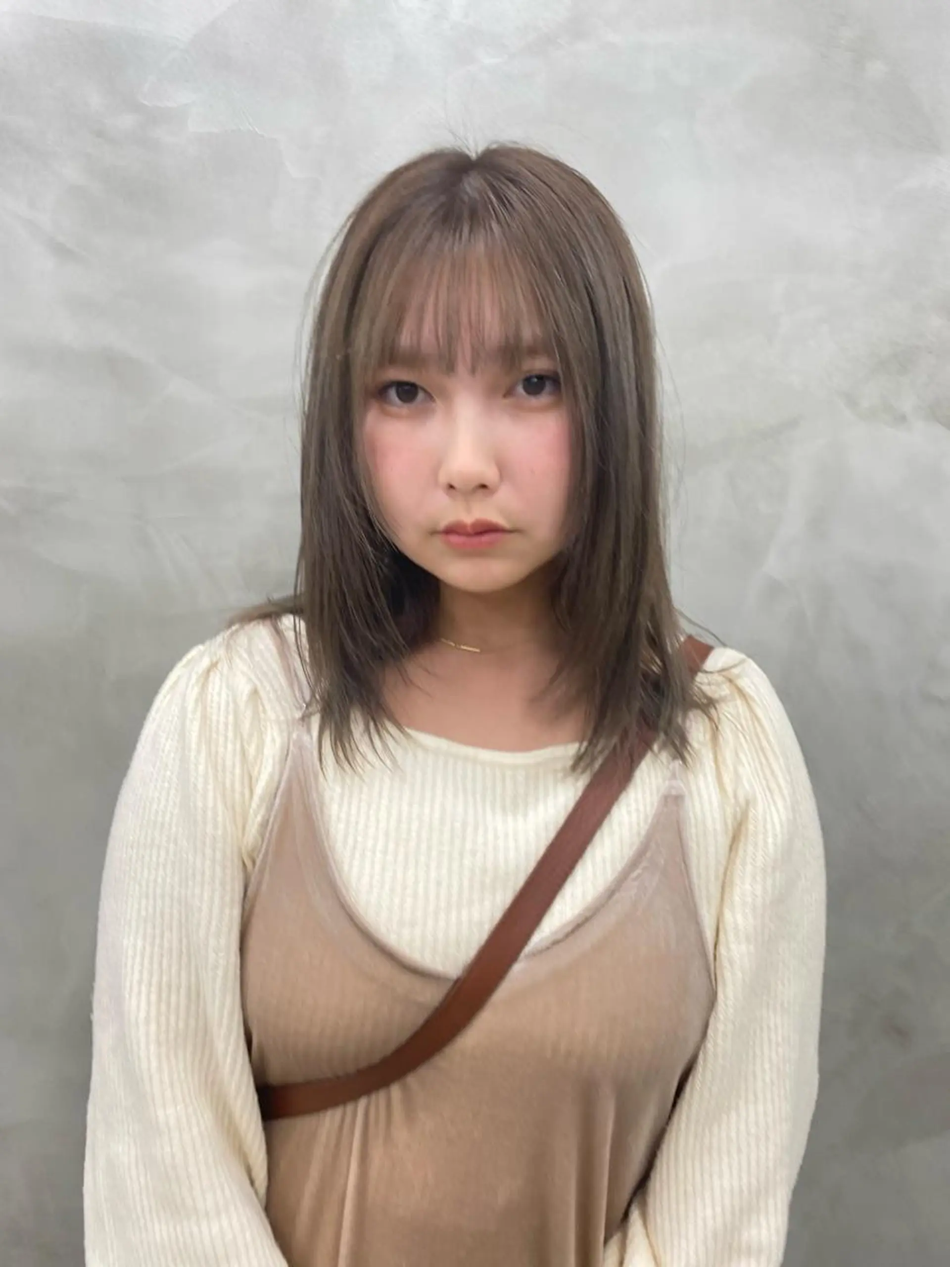 ミディアム カラー yiye 青山所属・無料カットモデル募集 🌱ひょうがのヘアスタイル