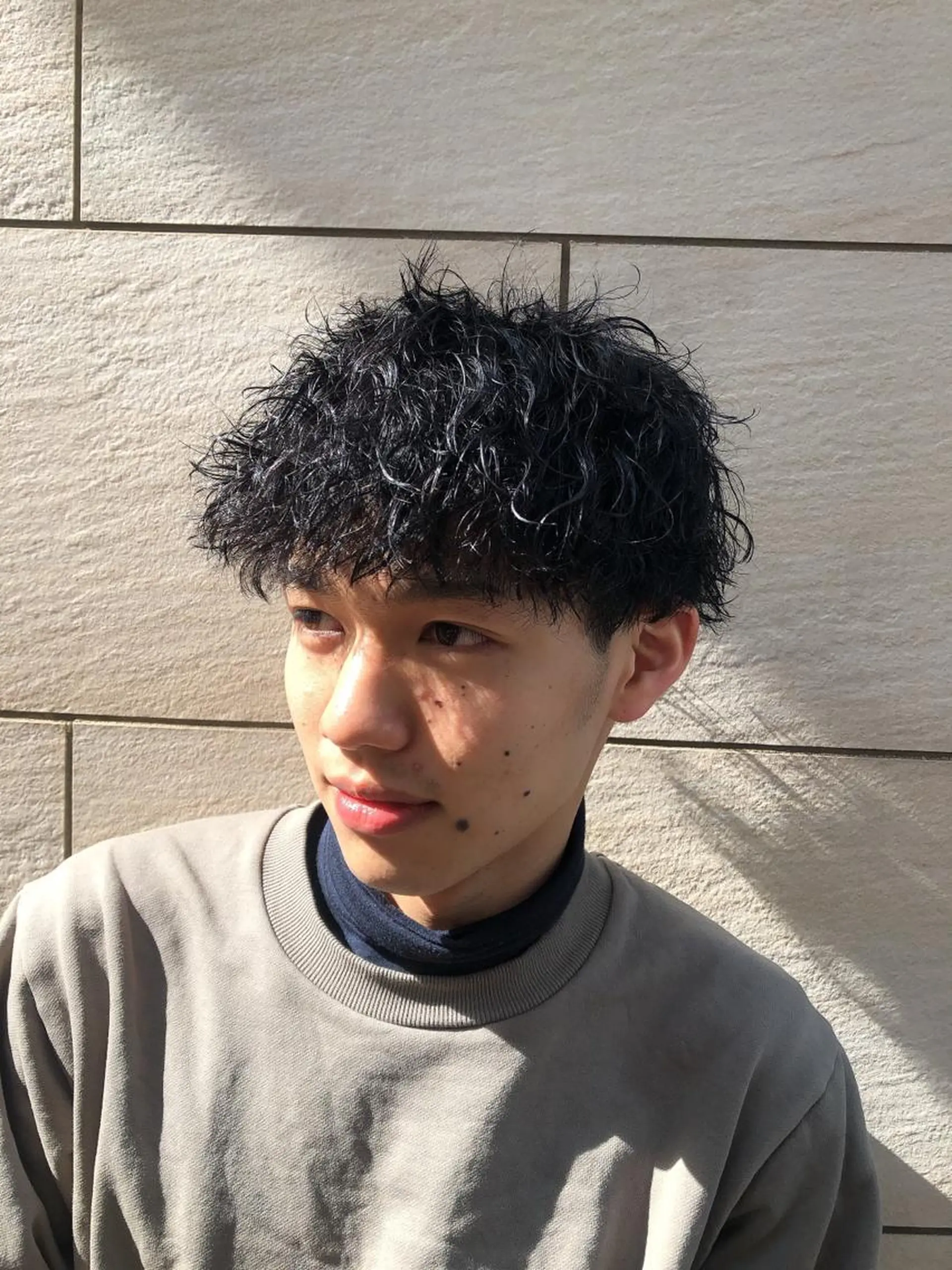 パーマ メンズ メンズパーマ ツイストスパイラルパーマ スパイラルパーマ 森本　舞✴︎ 似合わせパーマのヘアスタイル