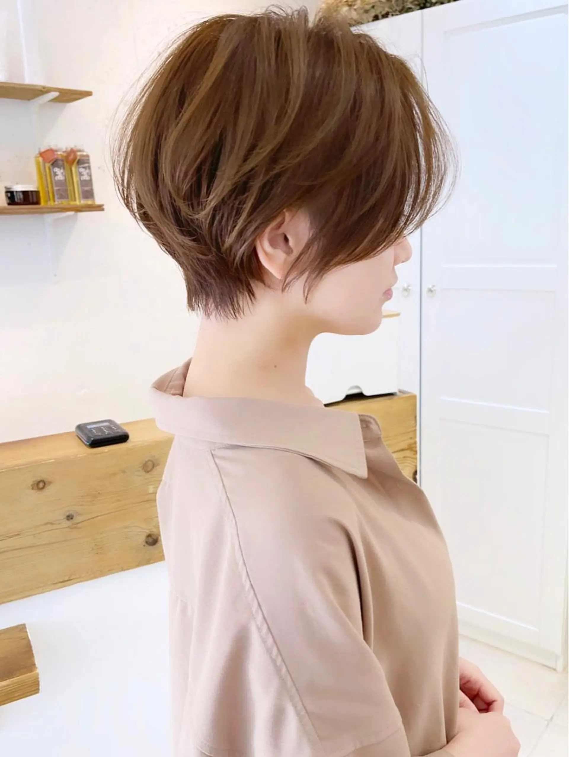 ショート ショートヘア ✨ショートカット✨ 江角のヘアスタイル