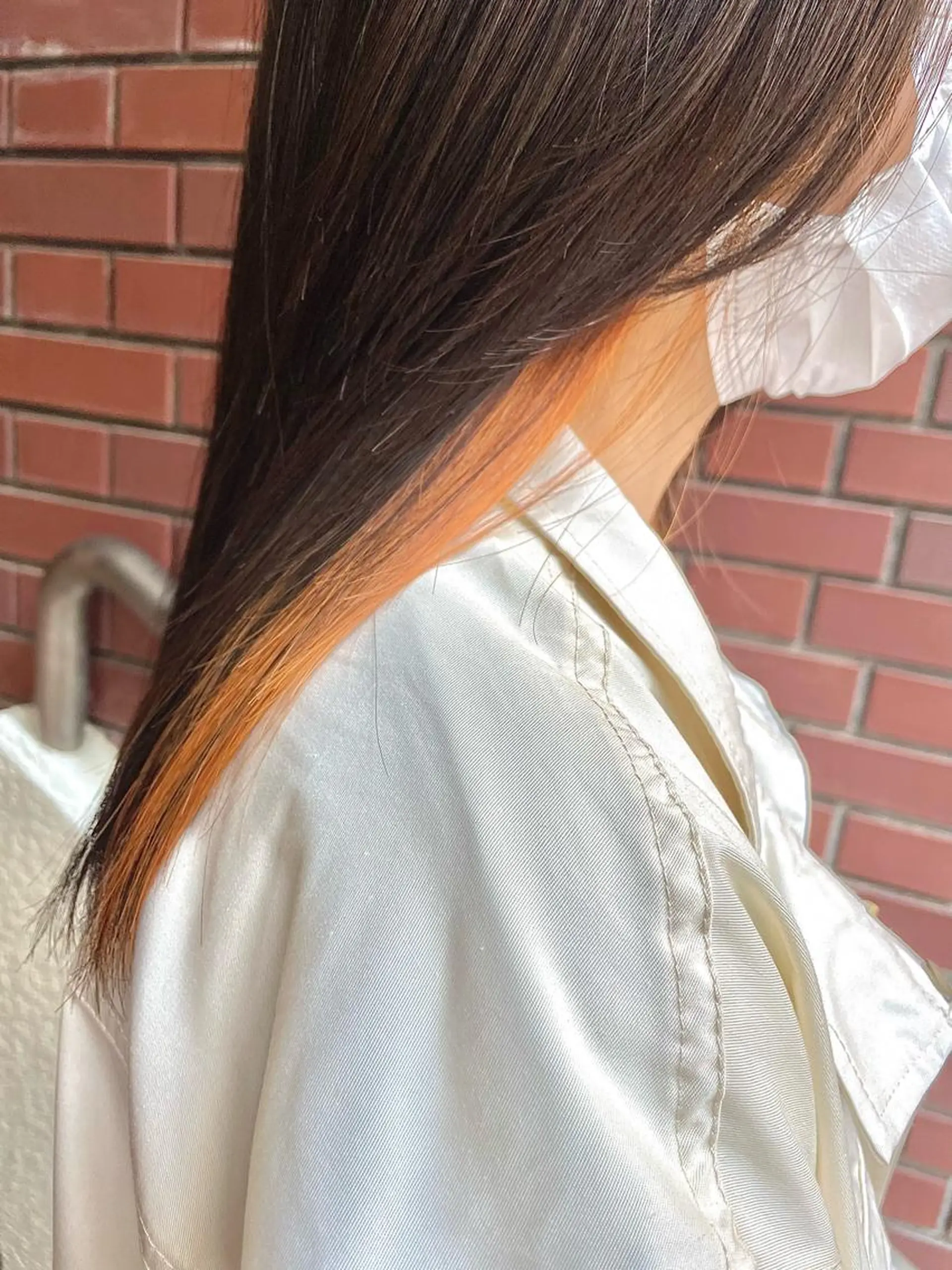 セミロング カラー カット ヘアカラー トリートメント 西 めぐみのヘアスタイル