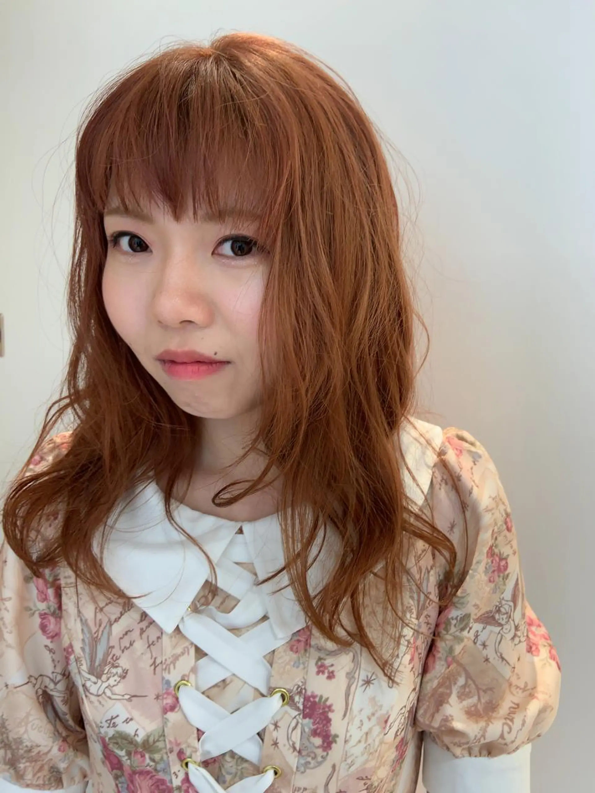 セミロング カット ヘアカラー トリートメント ⭐️💛骨格を診断 髪質改善◎RIKIのヘアスタイル