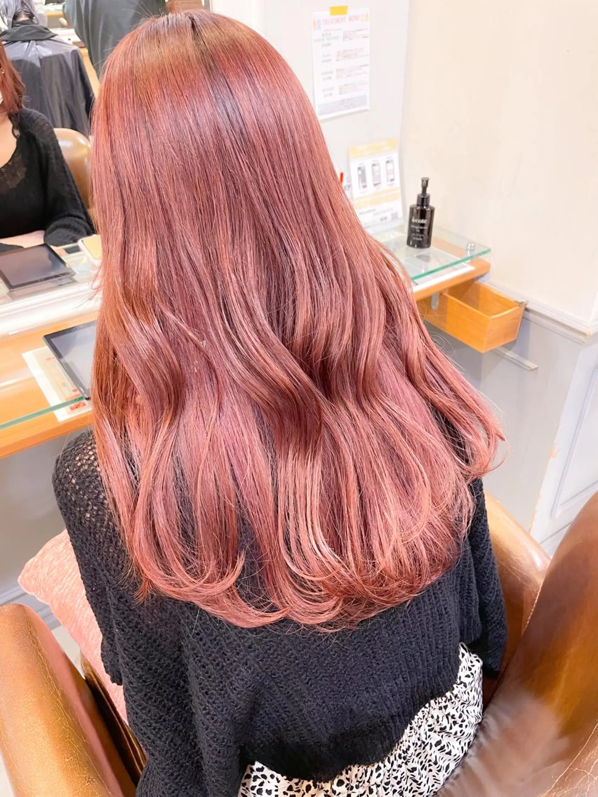 ロング カラー ダブルカラー ピンクカラー ヘアカラー ✨カラー支持No.1 🧸ワキ カナコ🧸のヘアスタイル
