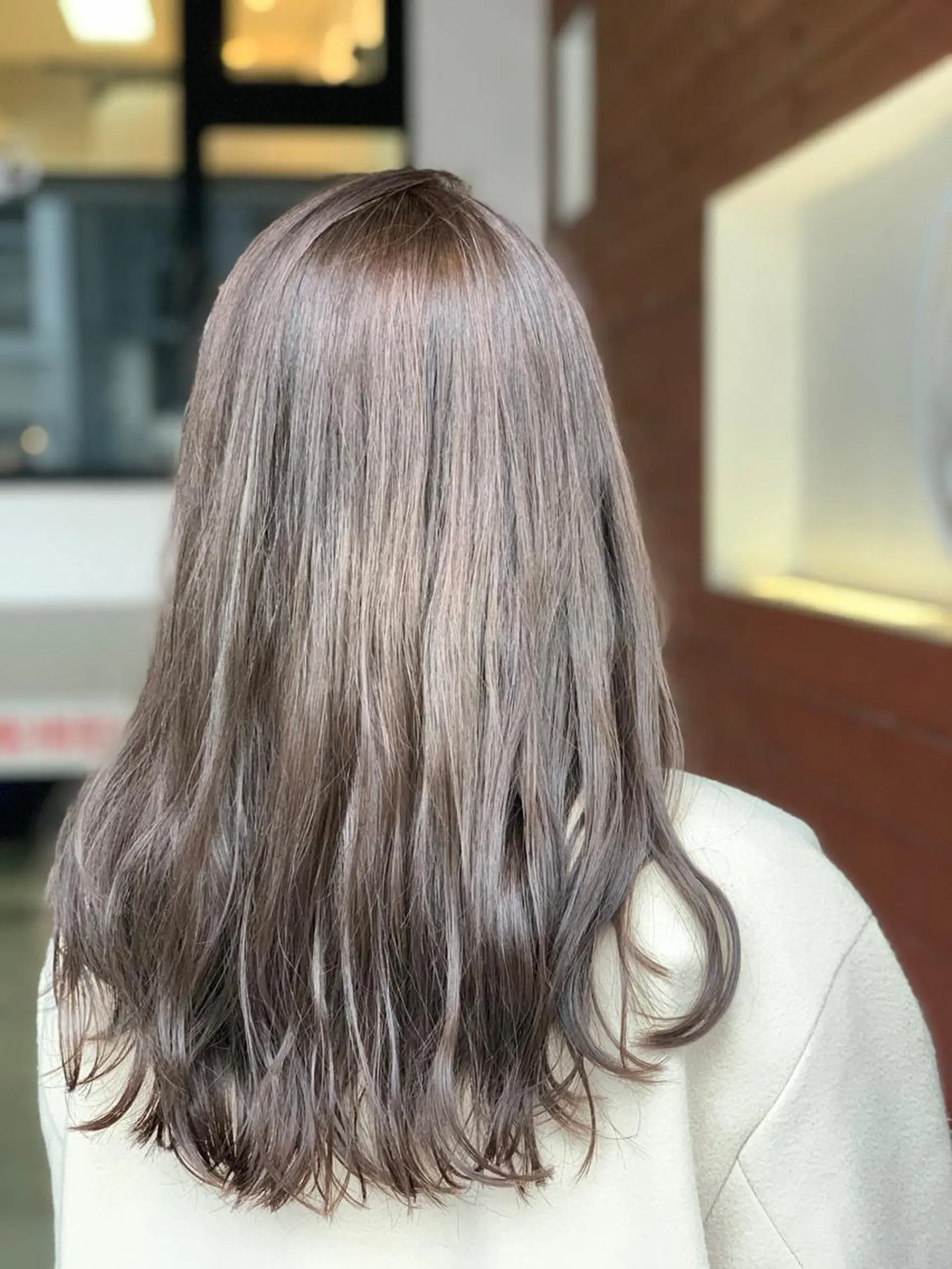 ロング カット ヘアカラー トリートメント IORI #韓国ヘア#髪質改善のヘアスタイル