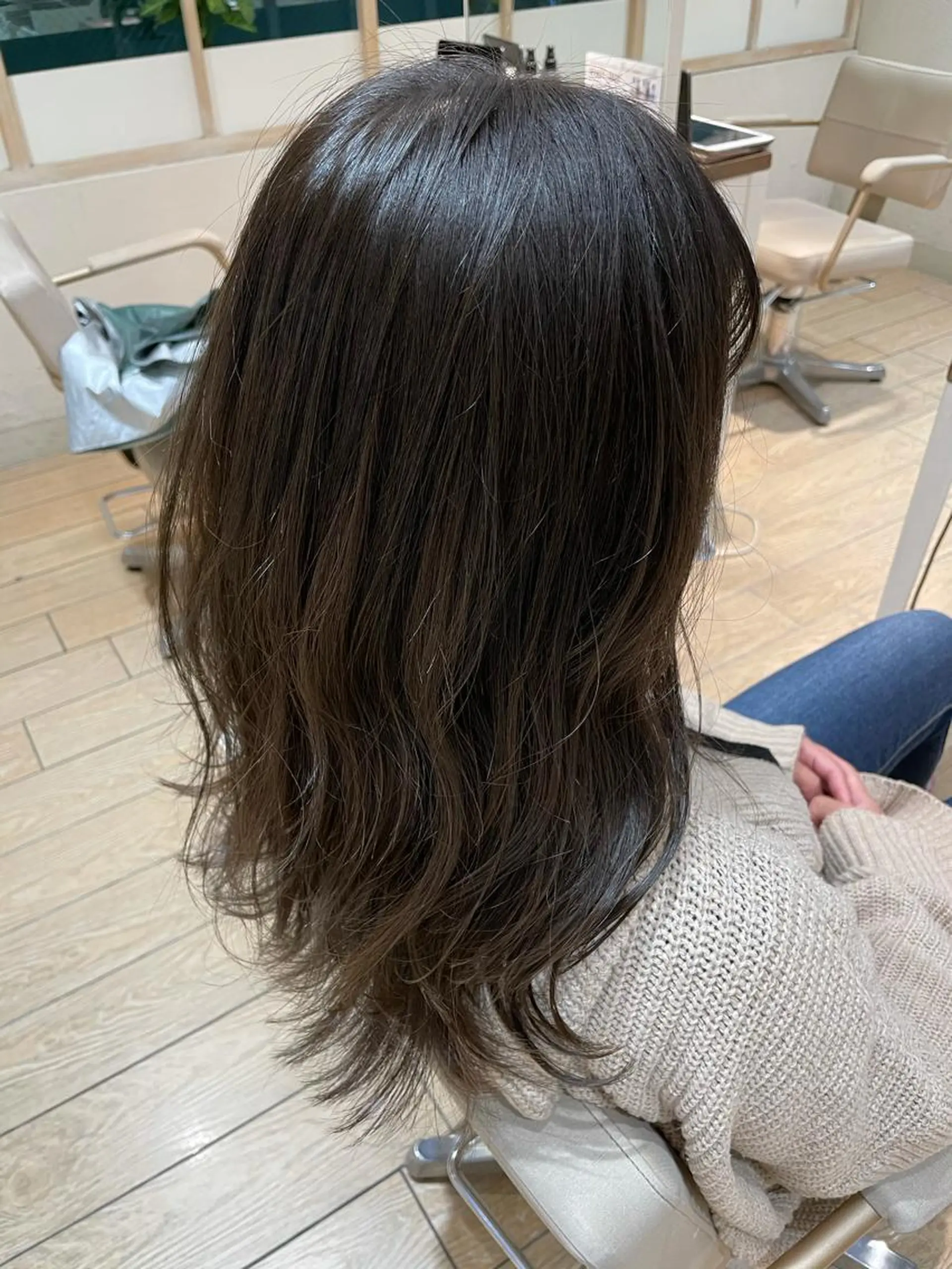 ロング 市原 大翼のヘアスタイル