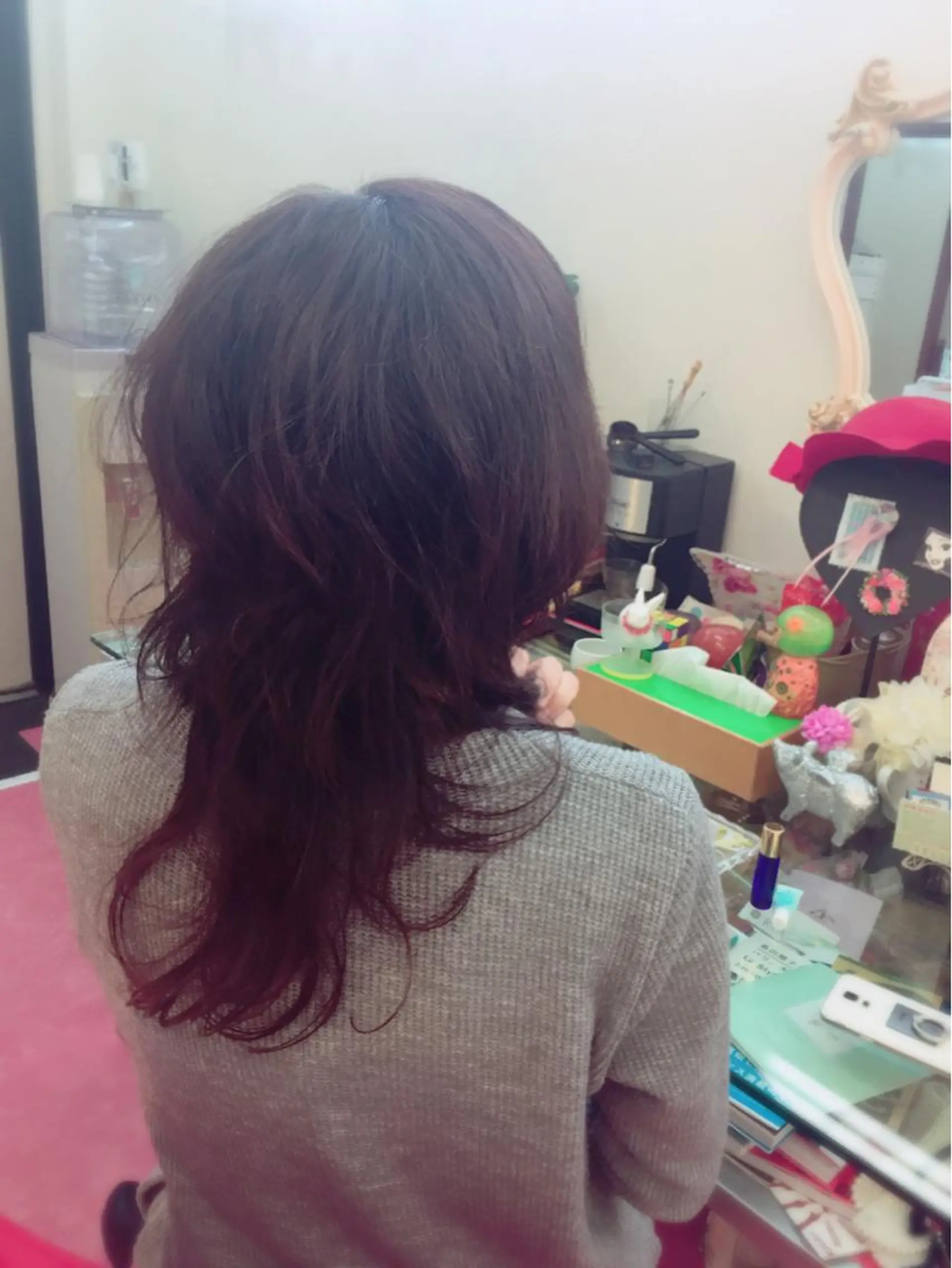 セミロング レイヤーカット ティアラbyギャロ ティアラbyギャロのヘアスタイル