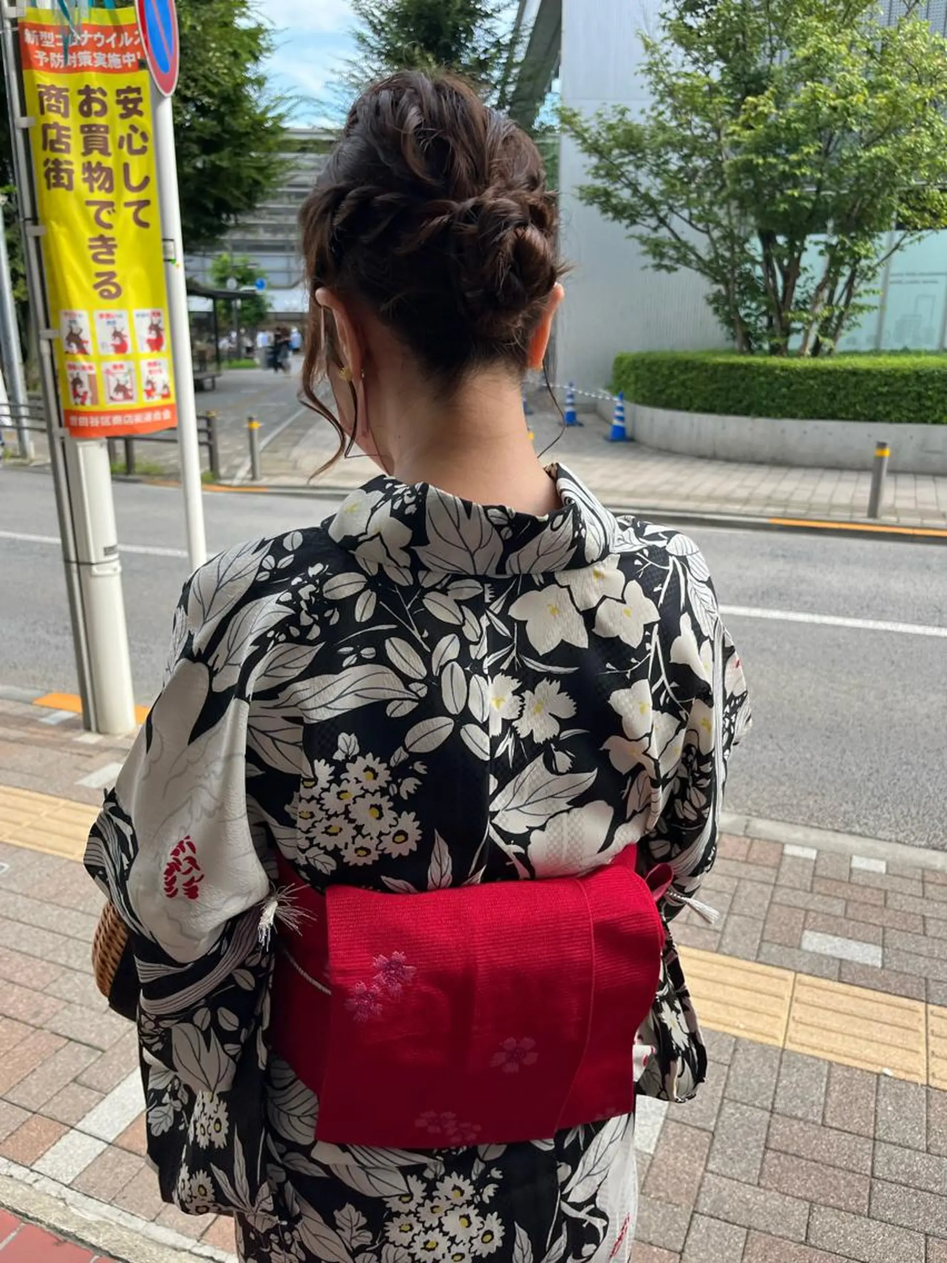 ヘアアレンジ ウスイマイコ カット/ケアカラーのヘアスタイル