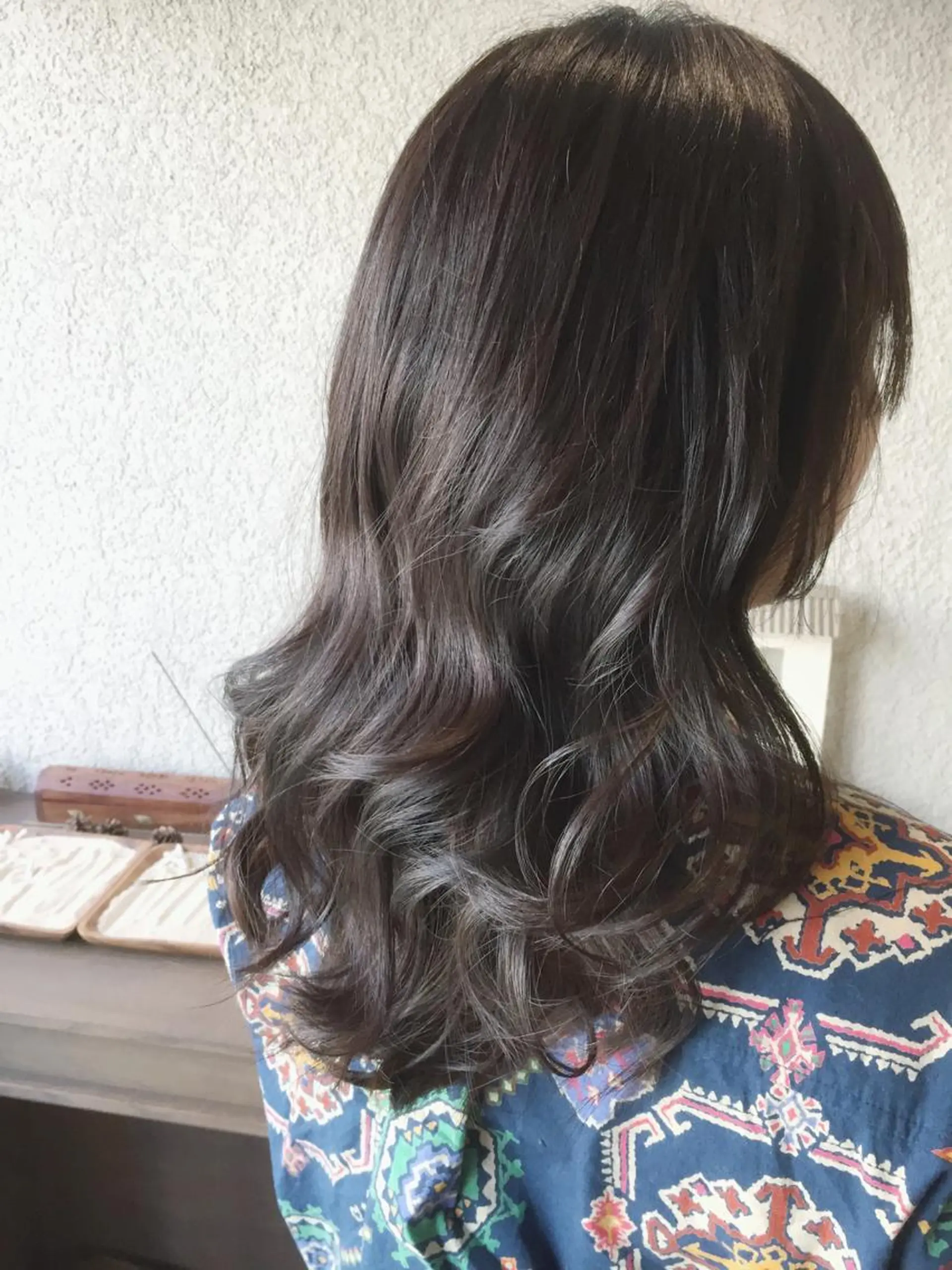 ミディアム カラー アッシュ ダークアッシュ インナーカラー ◇おの あすか◇のヘアスタイル