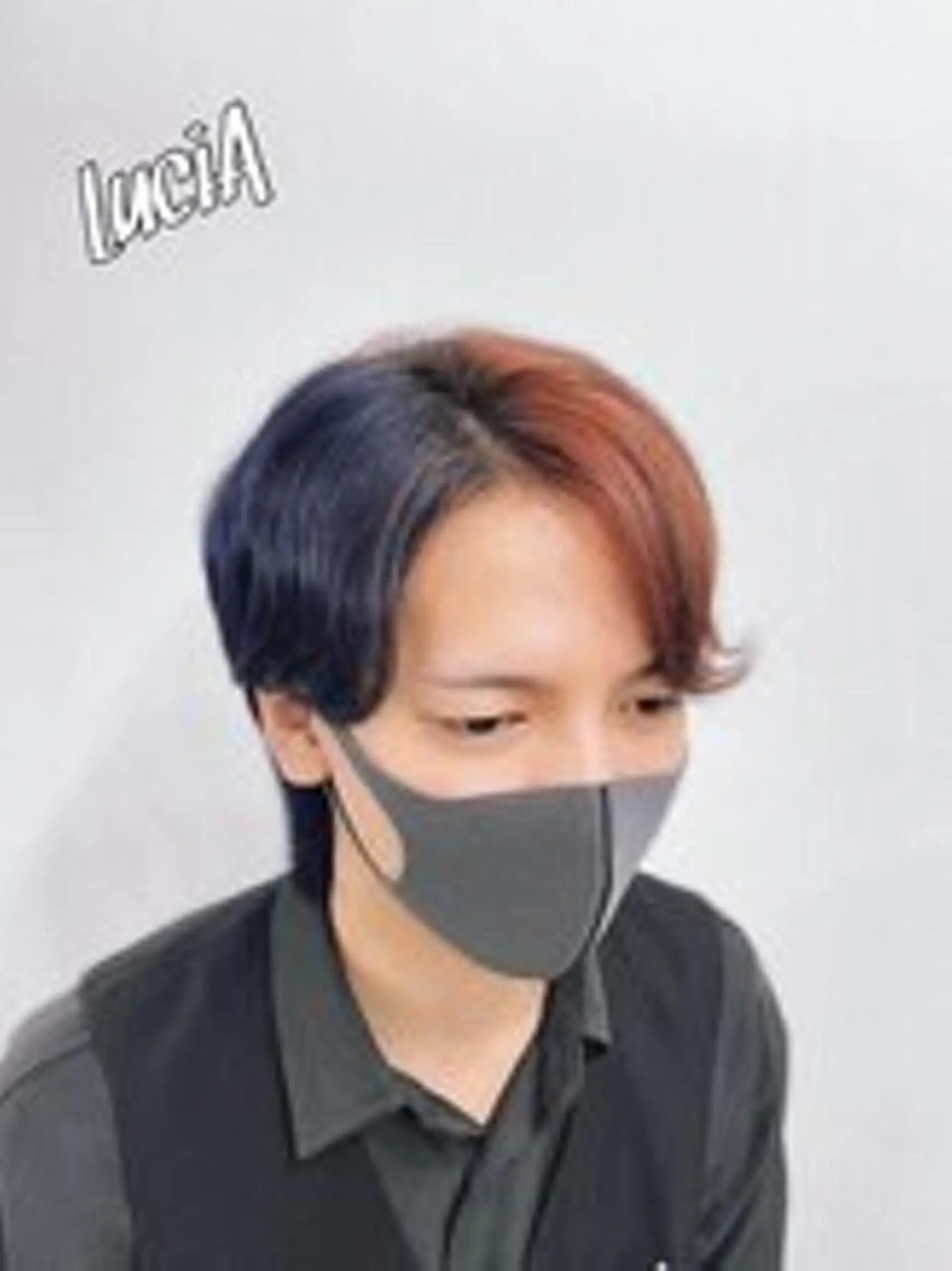 カラー ヘアアレンジ ロング LuciA/エクステ カラーのヘアスタイル