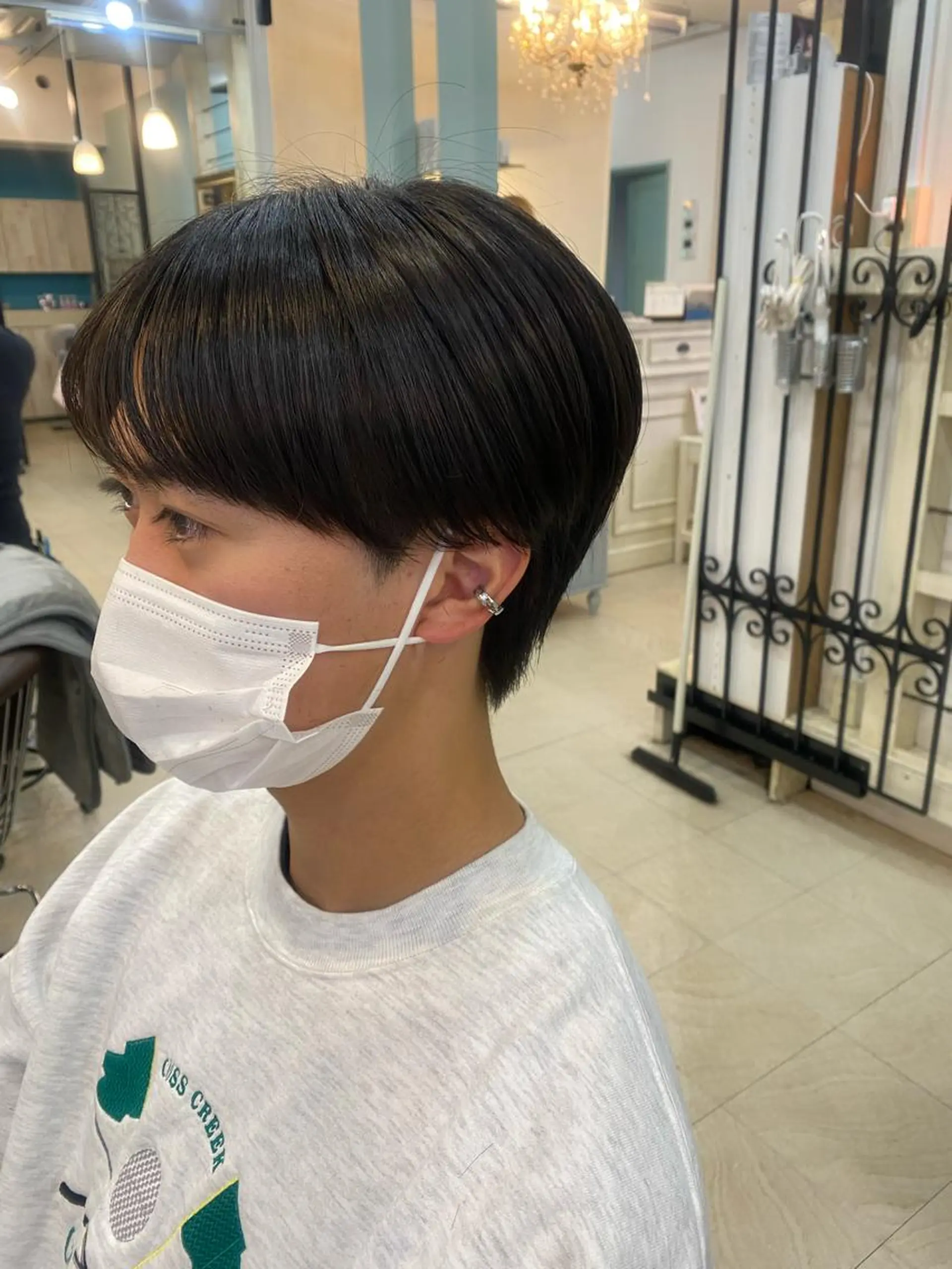 カラー パーマ ヘアアレンジ メンズ 立川🤍韓国ヘア/ レイヤー🇰🇷🖤のヘアスタイル