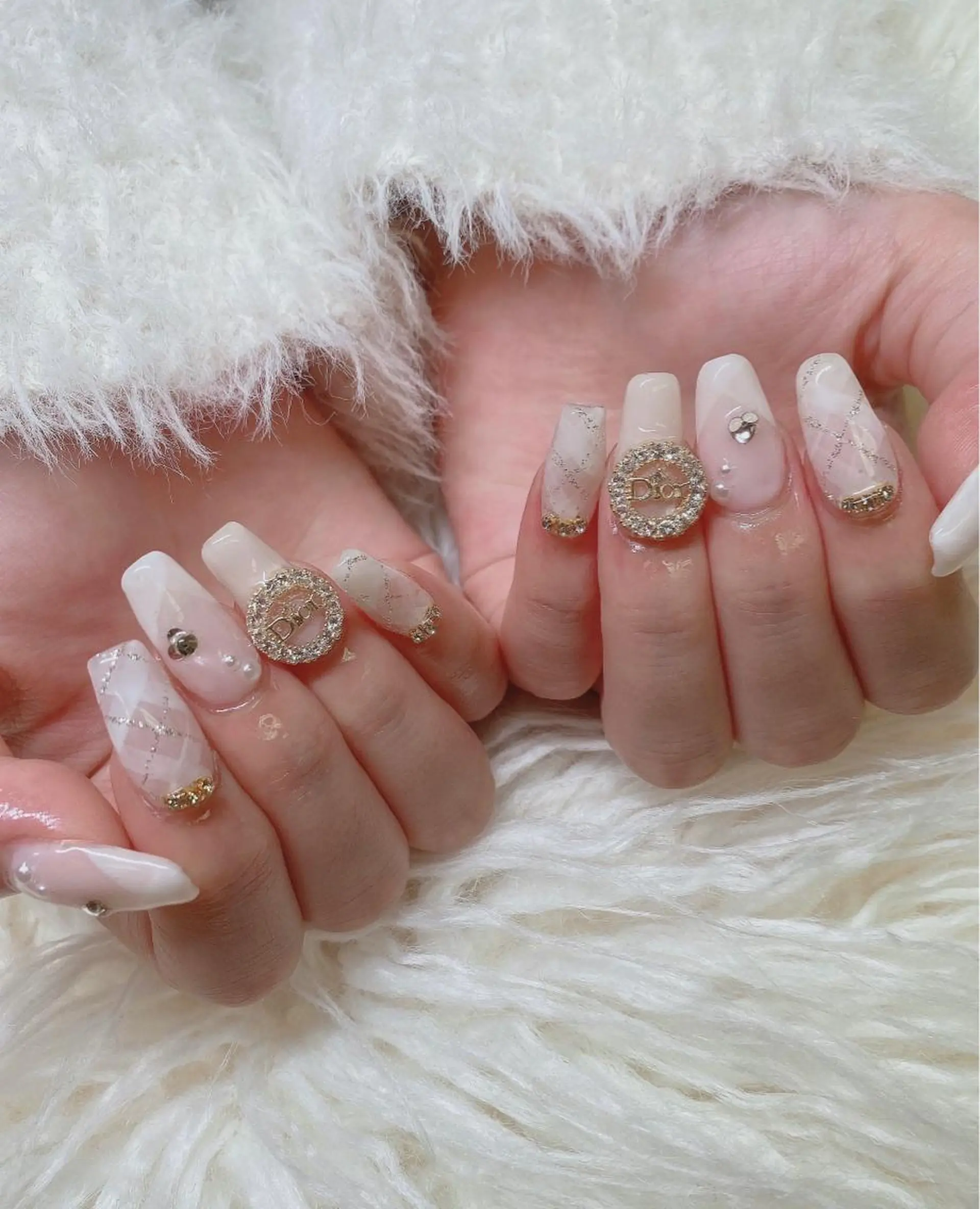 ミディアム ハンドネイル JNA認定講師🌸 RIEのネイルデザイン