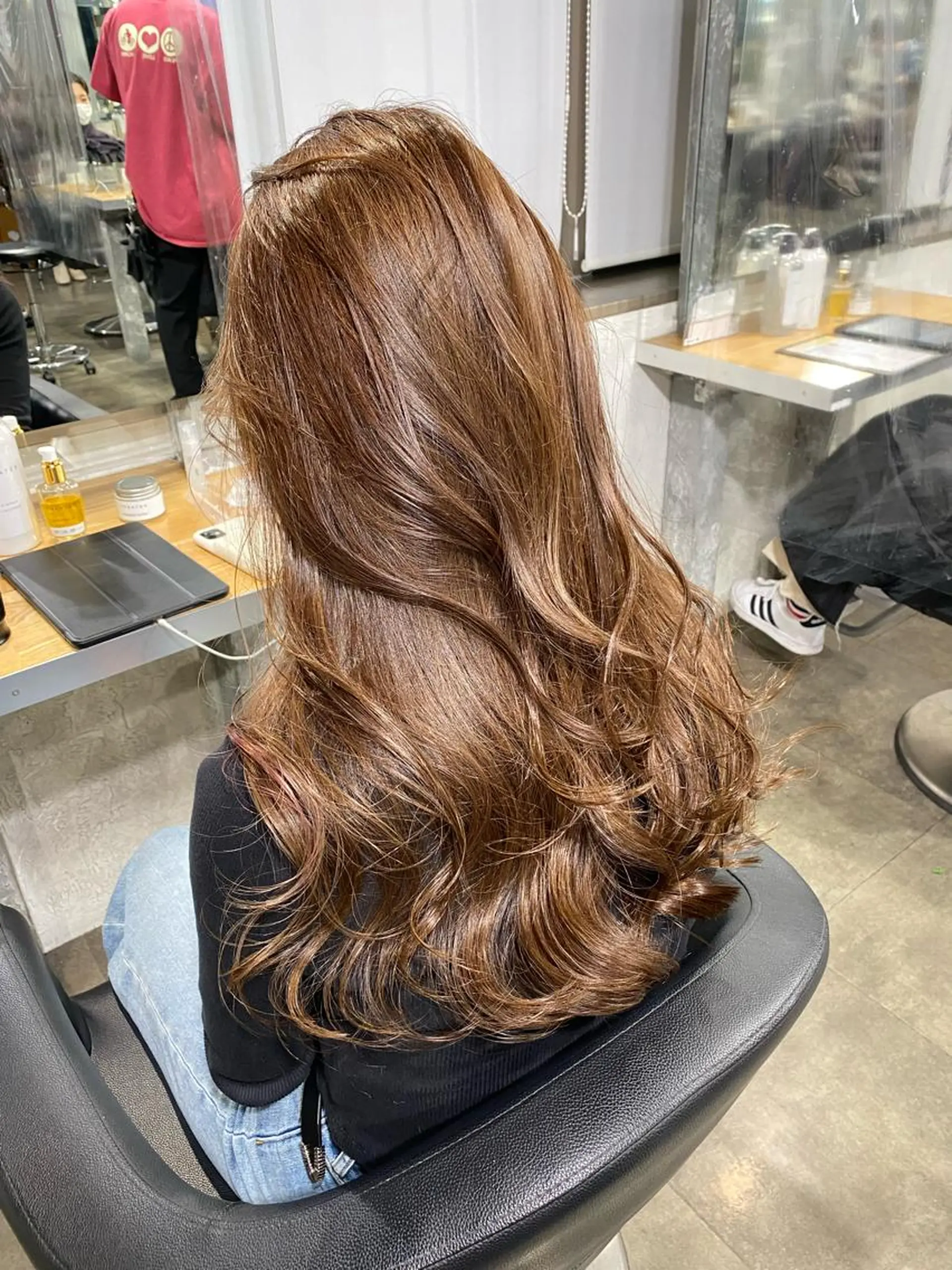 ロング カラー カット パーマ 🔷似合わせのプロ KUMA🔷のヘアスタイル