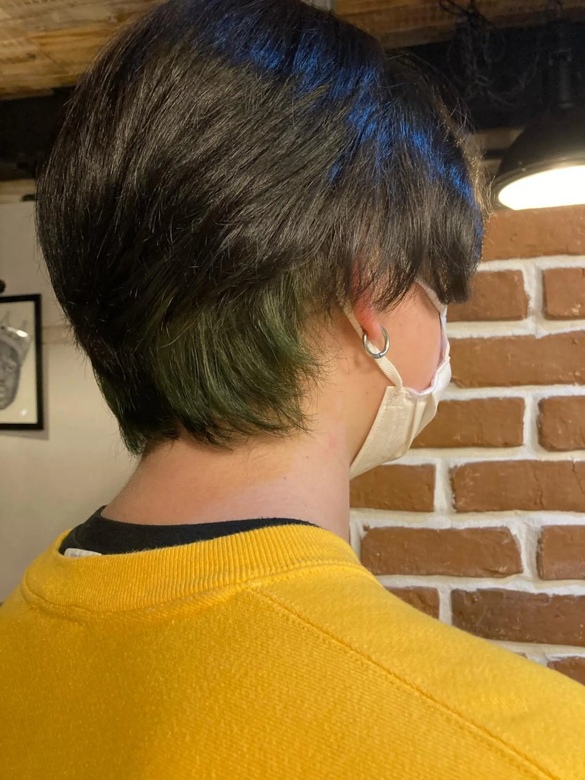 メンズ カット ヘアカラー トリートメント ✨色持ちの良い艶 カラー✨蟹江真世のヘアスタイル