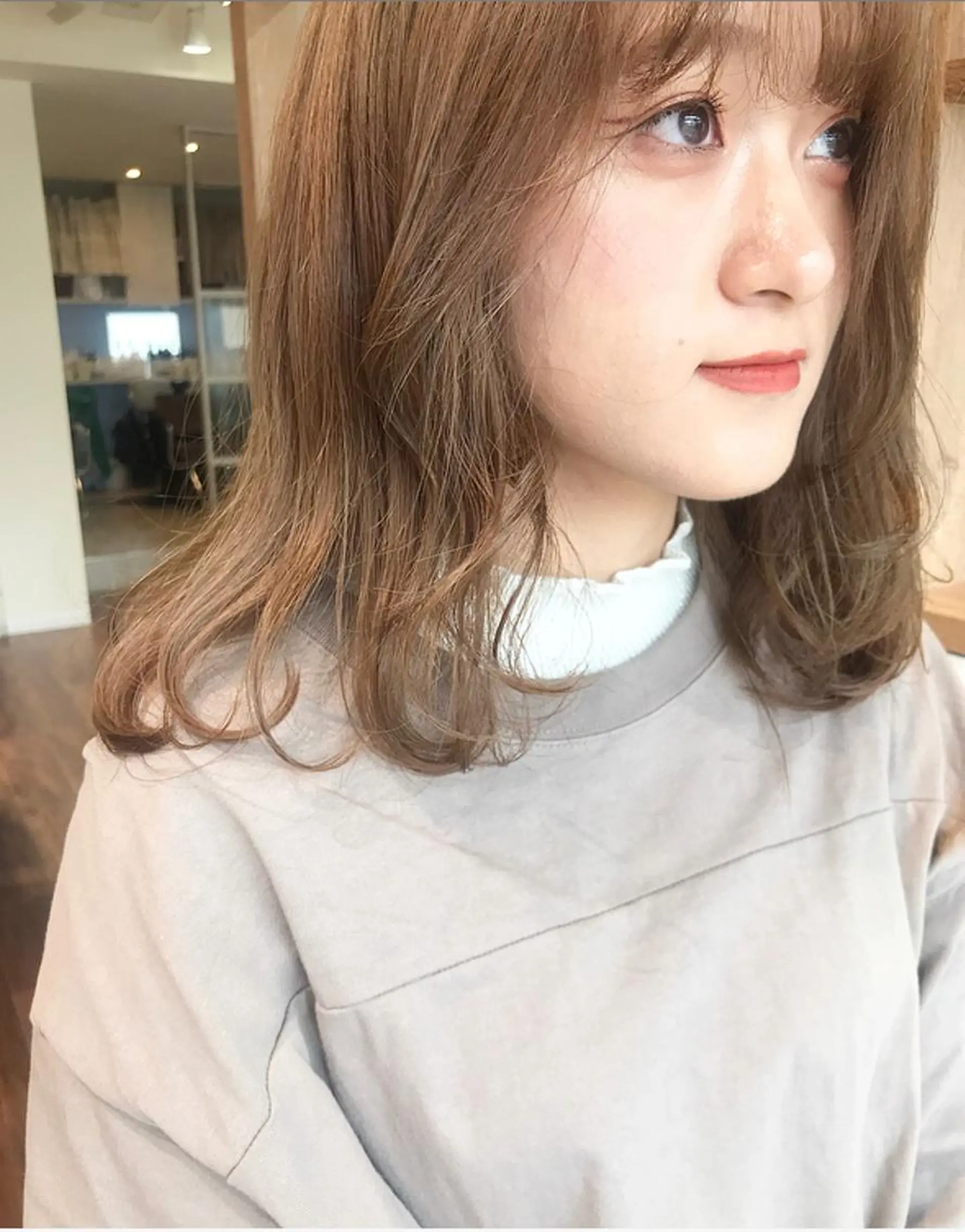 ロング カラー * 透明感カラー c h i h o *のヘアスタイル