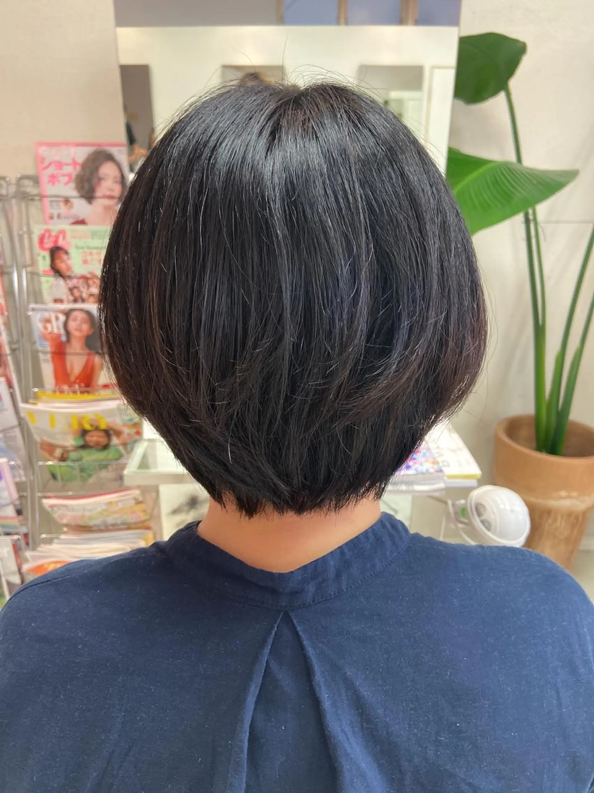 ショート ショートボブ ボブ レイヤーカット ショートヘア 菊地 美憂のヘアスタイル