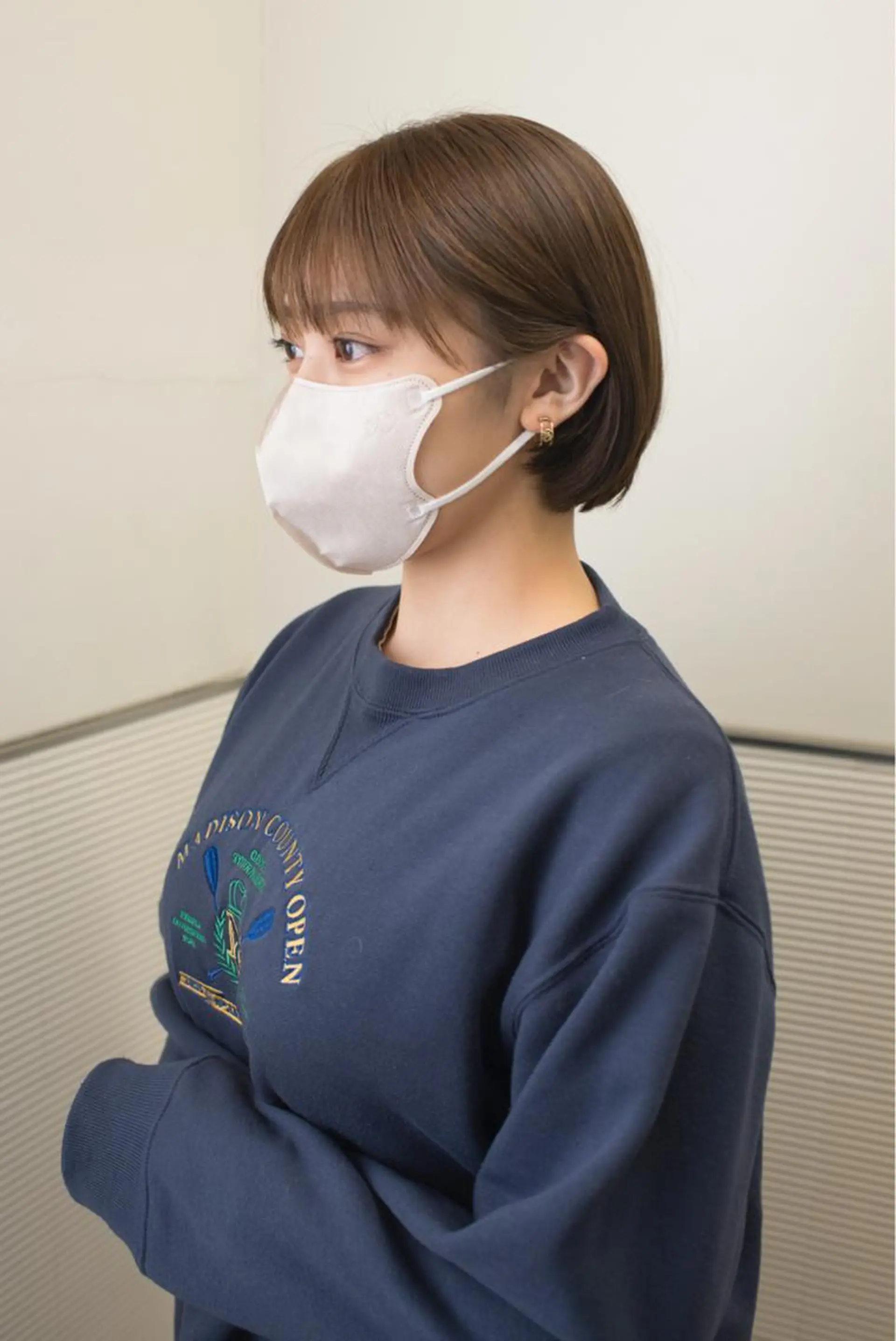 ミディアム カラー 千葉 慎也のヘアスタイル