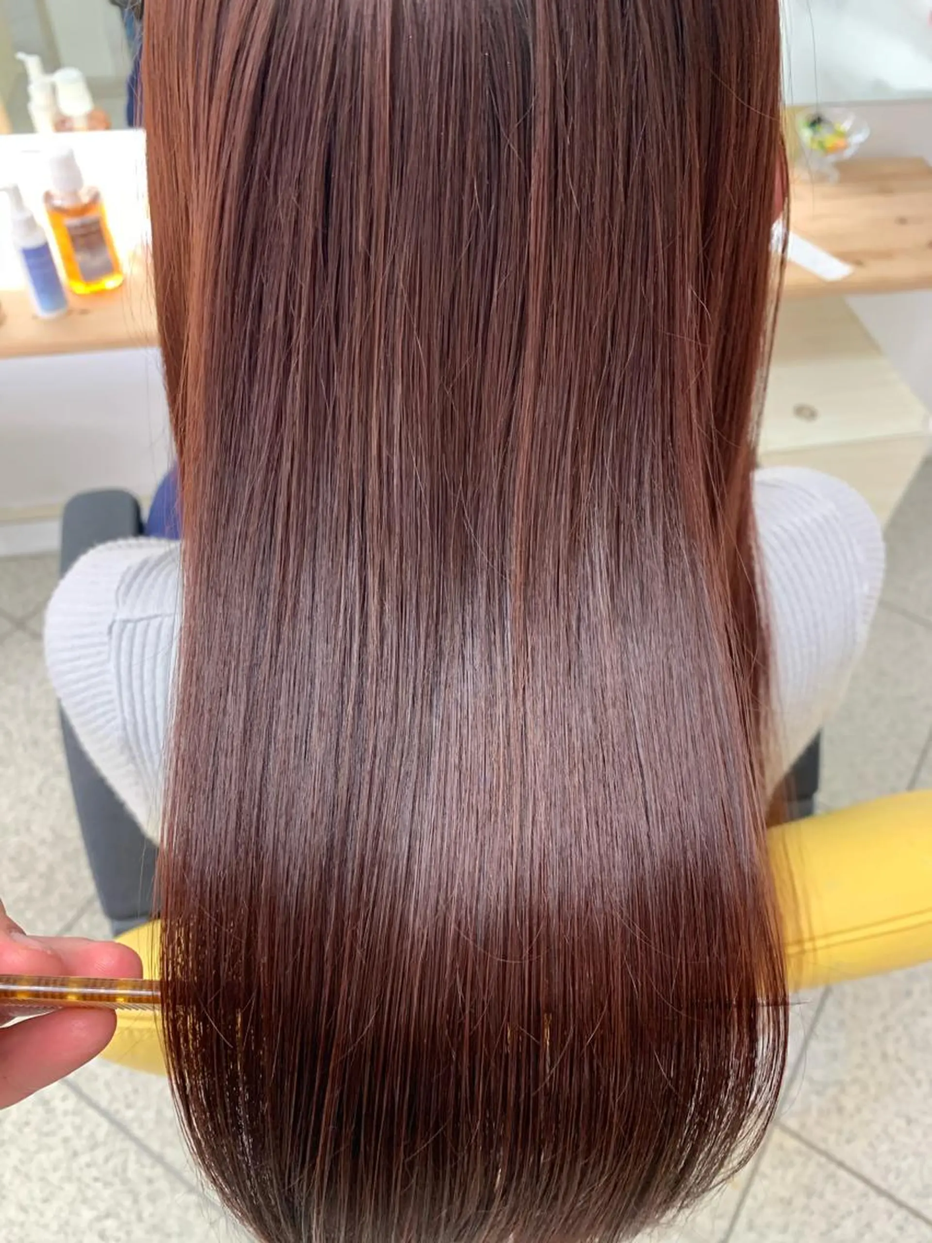 ロング 凪の 旅先のヘアスタイル