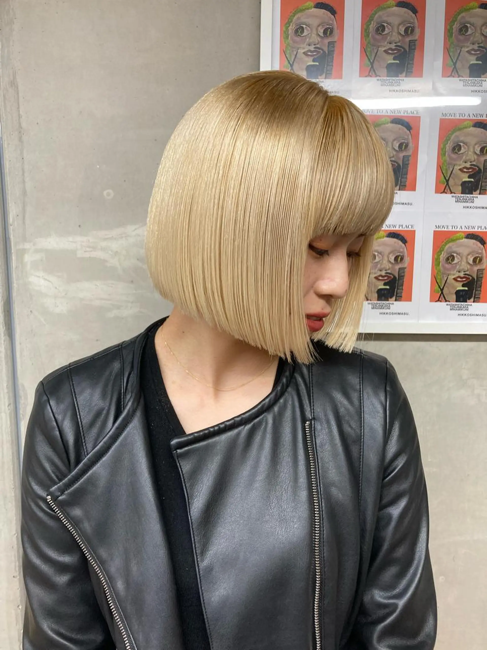 ショート カラー パーマ ヘアアレンジ BRUNTJET所属・MAEDA MADOKAのヘアスタイル