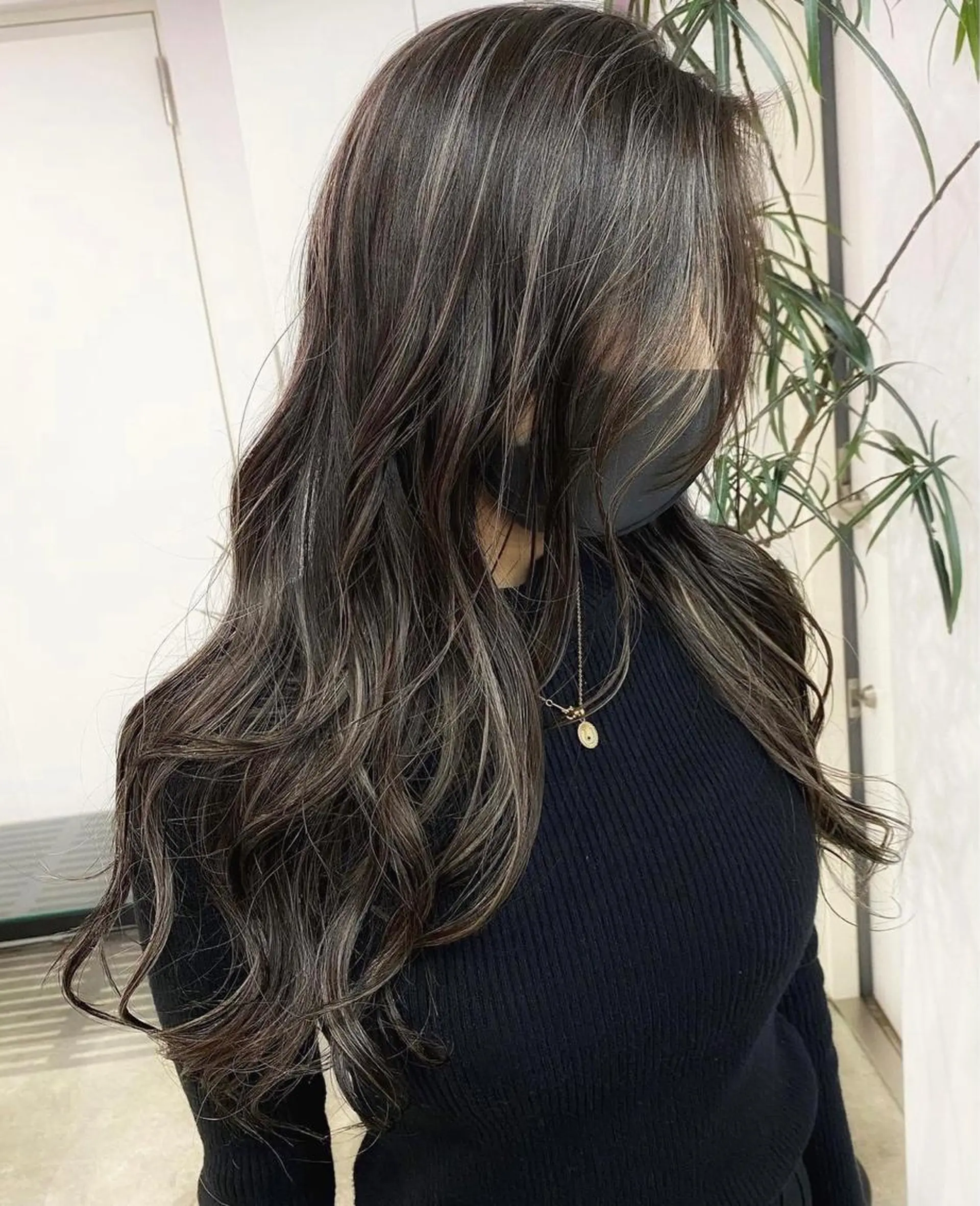 ロング カラー ハイライトカラー ハイライト Ayuri🫧 Diar Blueのマツエク・マツパデザイン