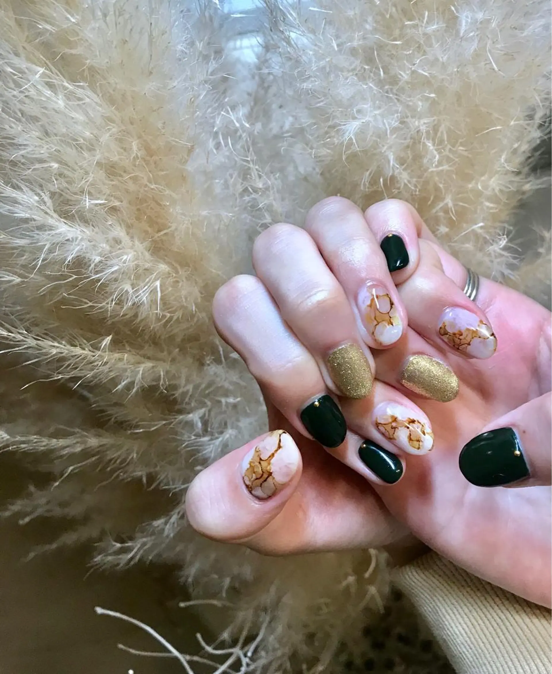 ショート カラー パーマ ヘアアレンジ ネイル マツエク・マツパ ハンドネイル ハンドケア nail&eye Aoのマツエク・マツパデザイン