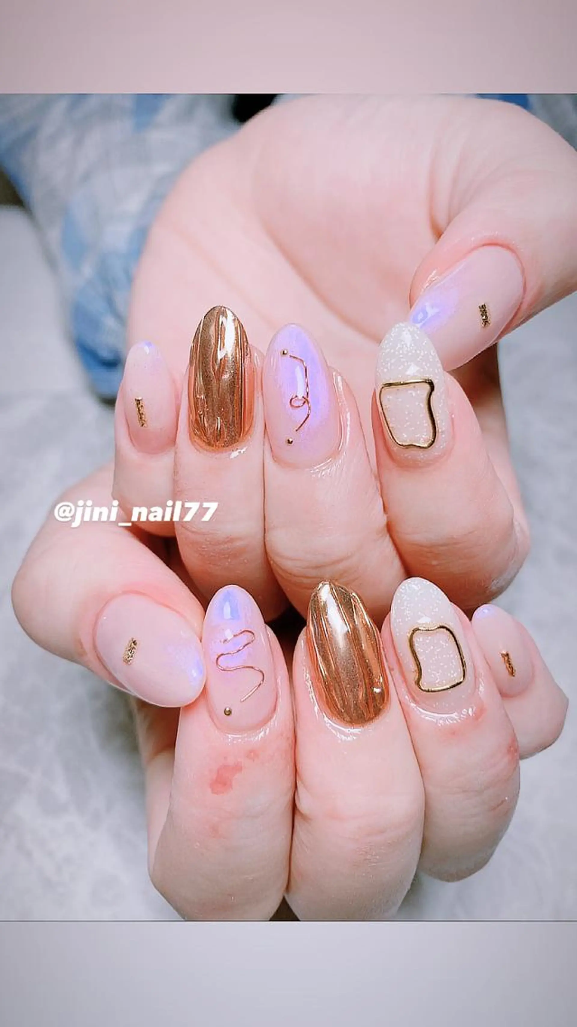 ネイル ハンドネイル JINI NAIL所属・ジニ ネイルのネイルデザイン