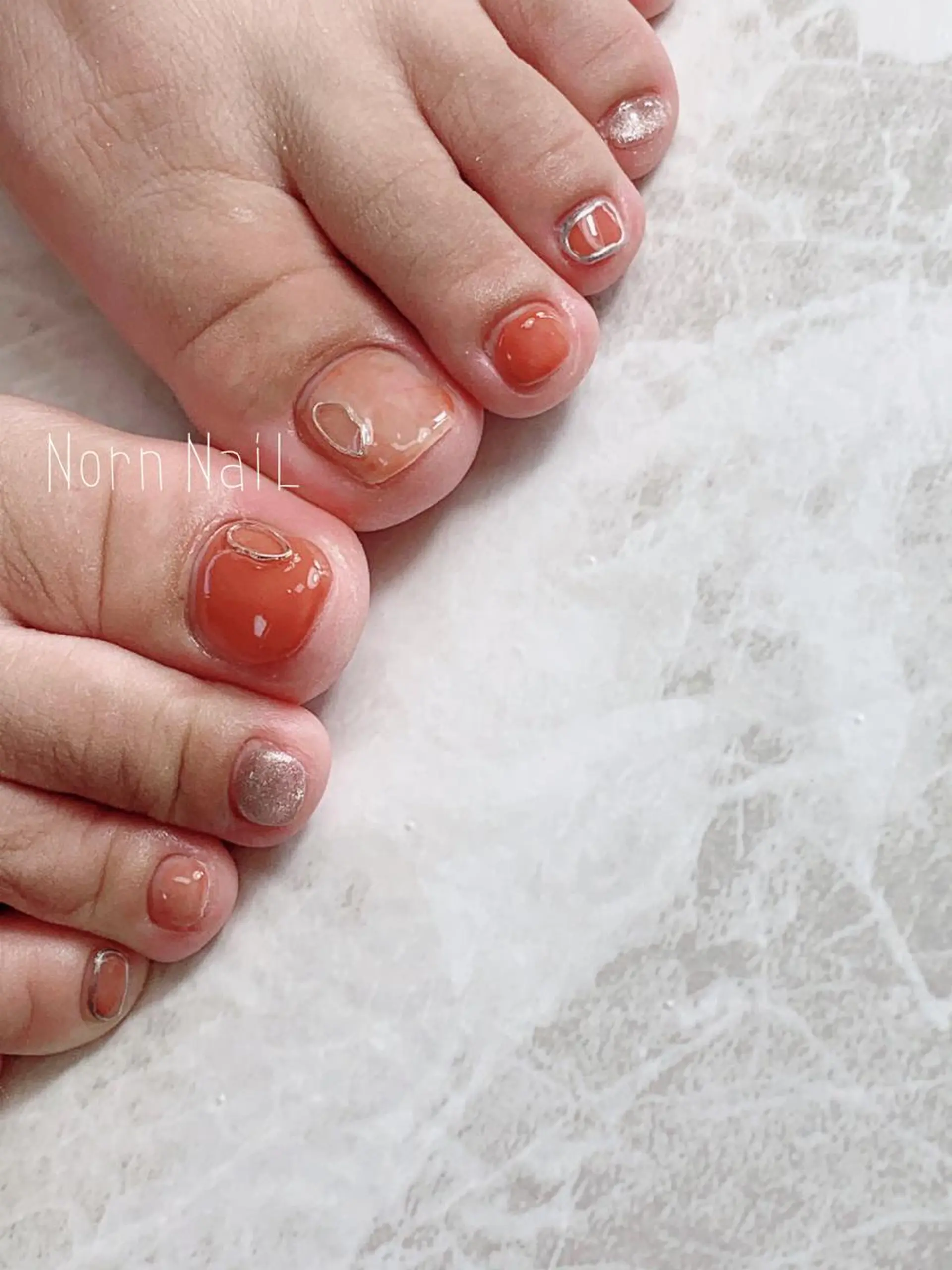 ネイル フットネイル U Ayaのネイルデザイン