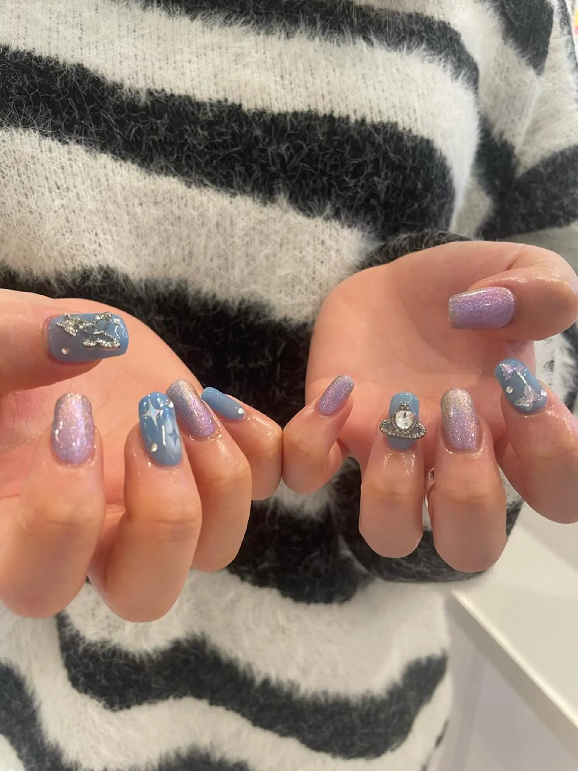 ネイル 束感まつ毛/ネイル/ LED♥KIRARAのマツエク・マツパデザイン