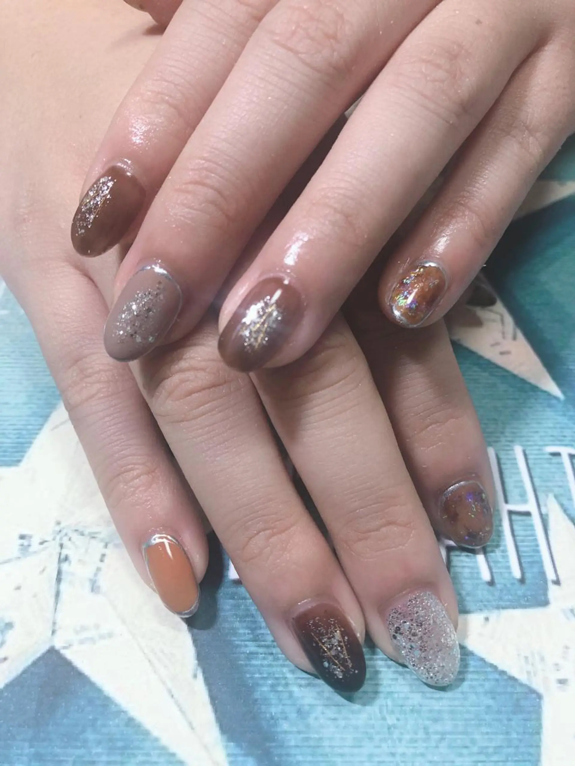 ネイル ハンドネイル フットネイル Lokahi NAILのネイルデザイン