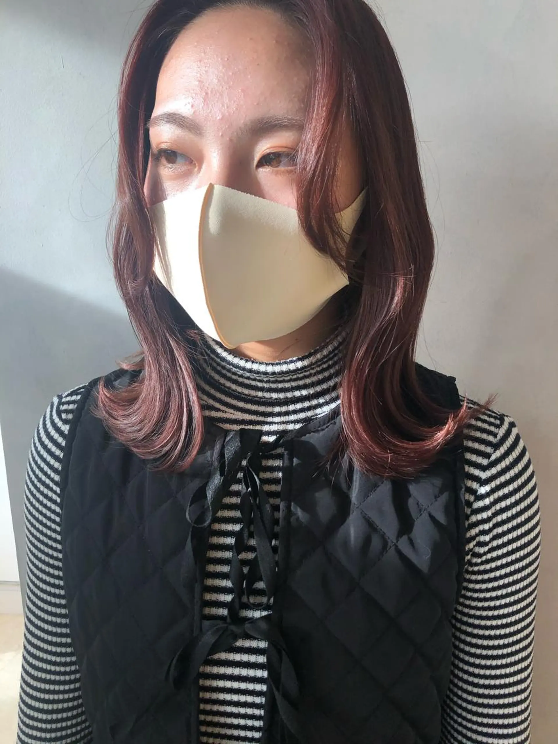 ミディアム ❤︎︎韓国ヘア❤︎︎ 𝑺𝒉𝒊𝒉𝒐のヘアスタイル